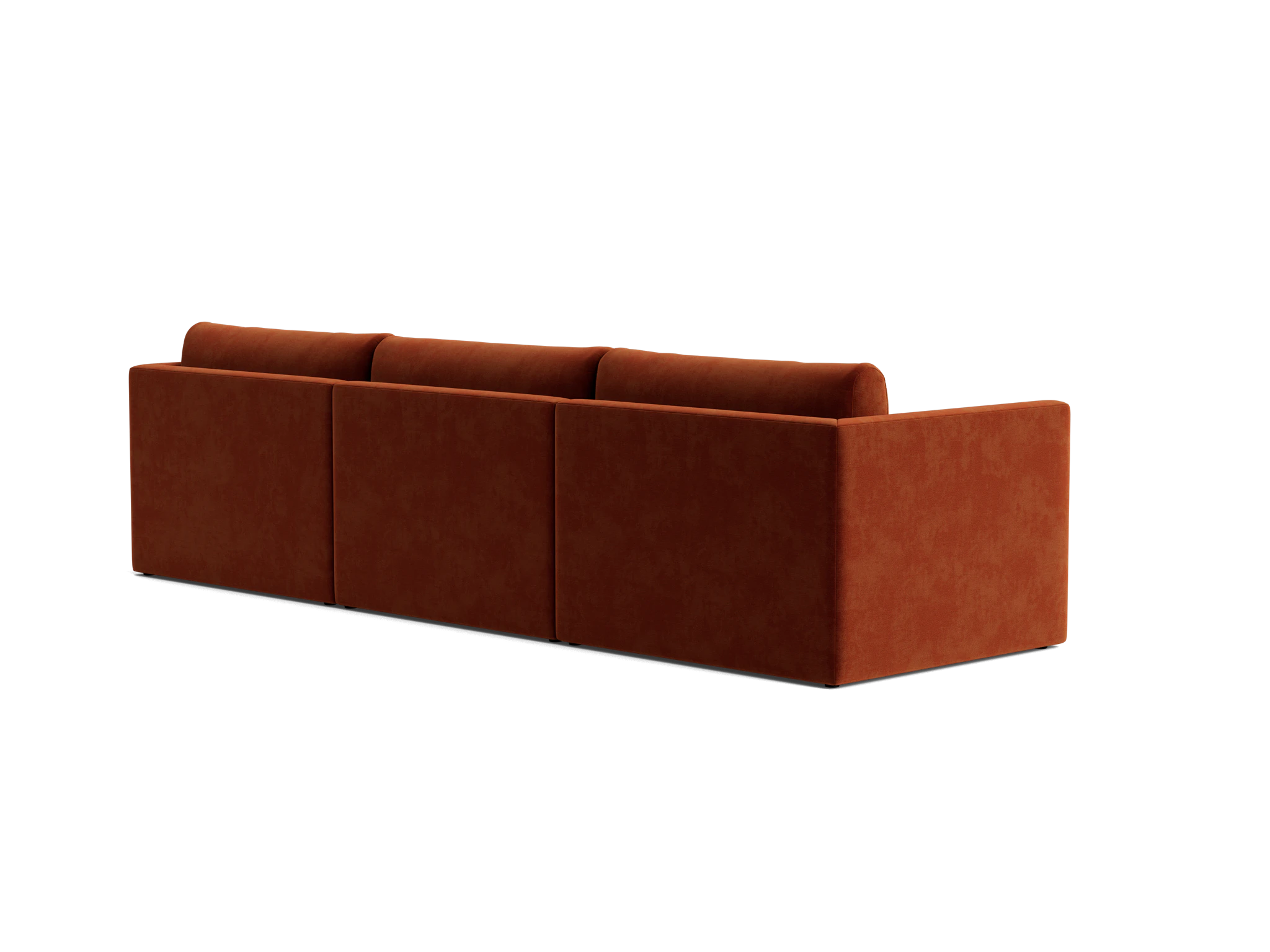 maurice modular chaise sectional harper cinnamon