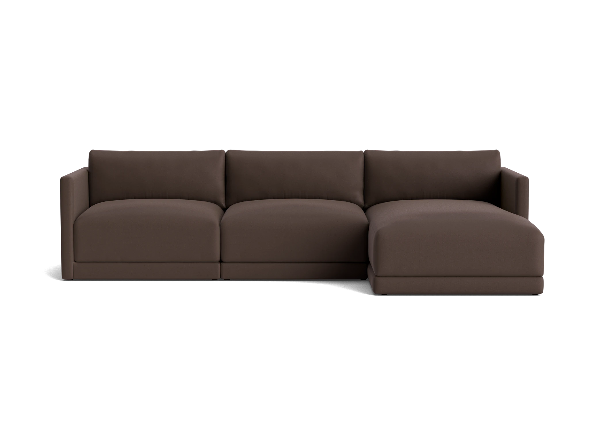 maurice modular chaise sectional washed california shadow