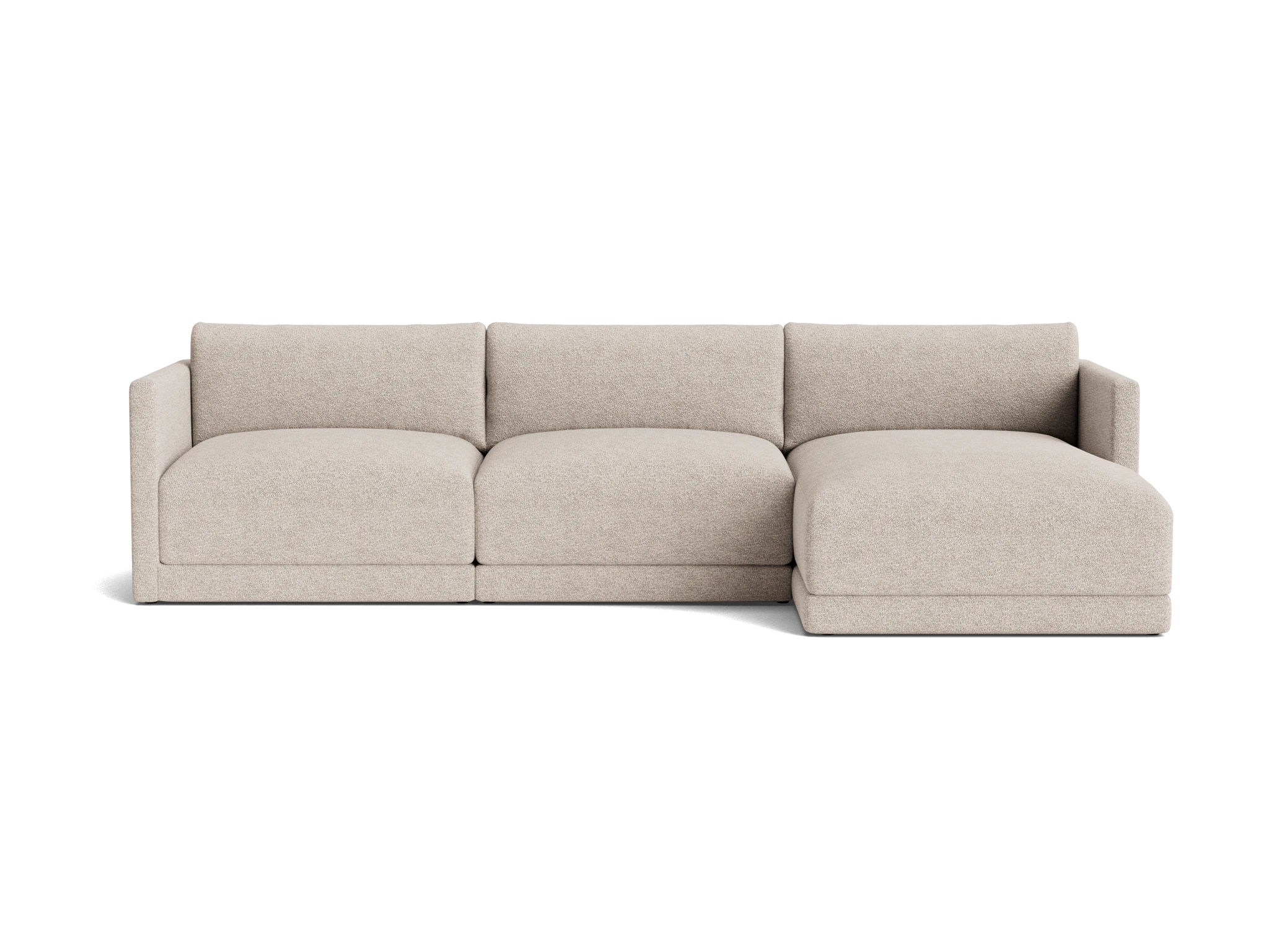maurice modular chaise sectional borough cotton