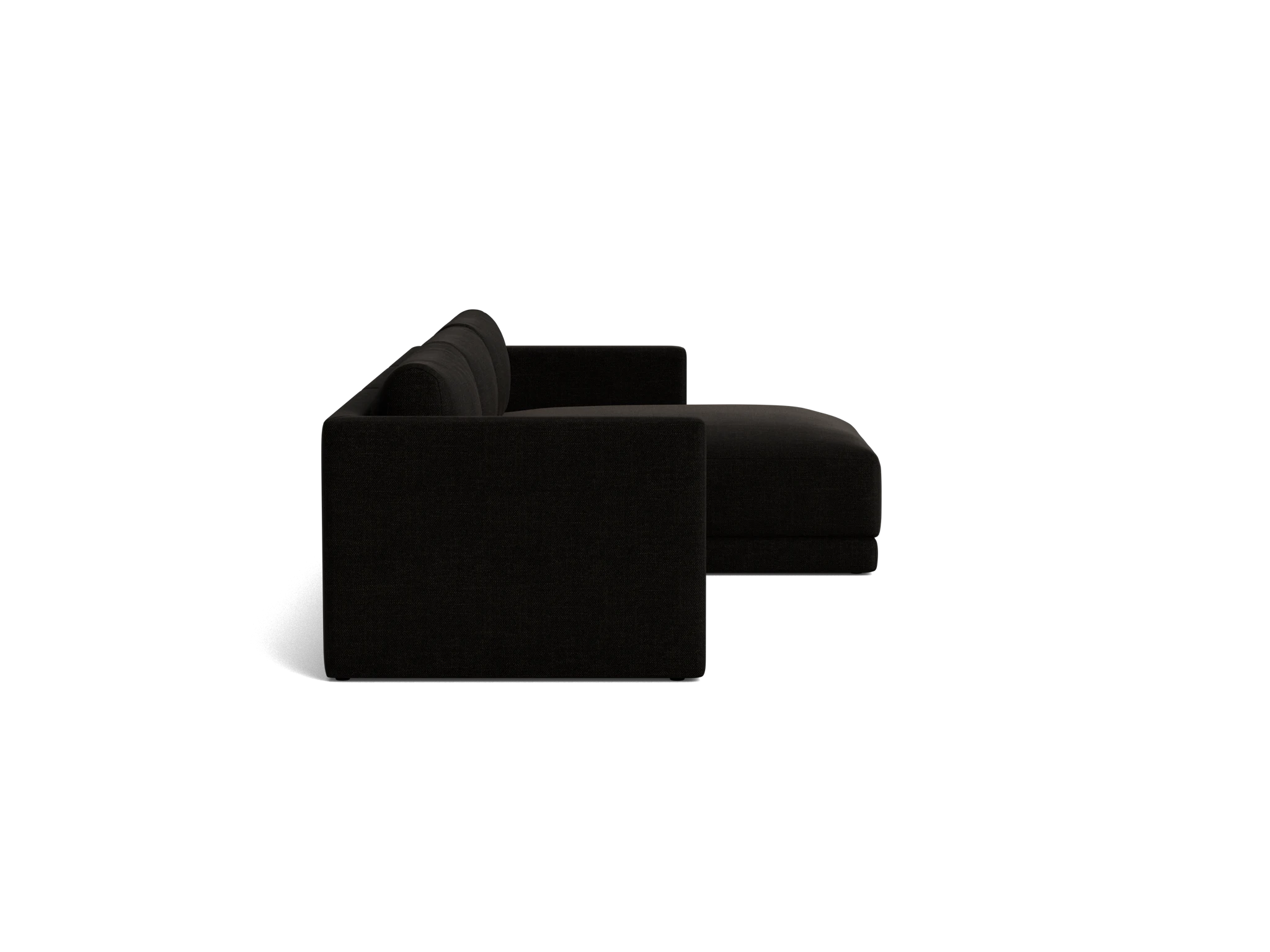 maurice modular chaise sectional milo onyx