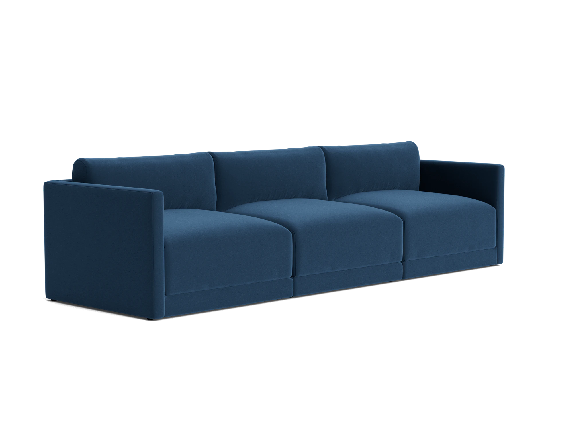 maurice modular sofa royale cobalt