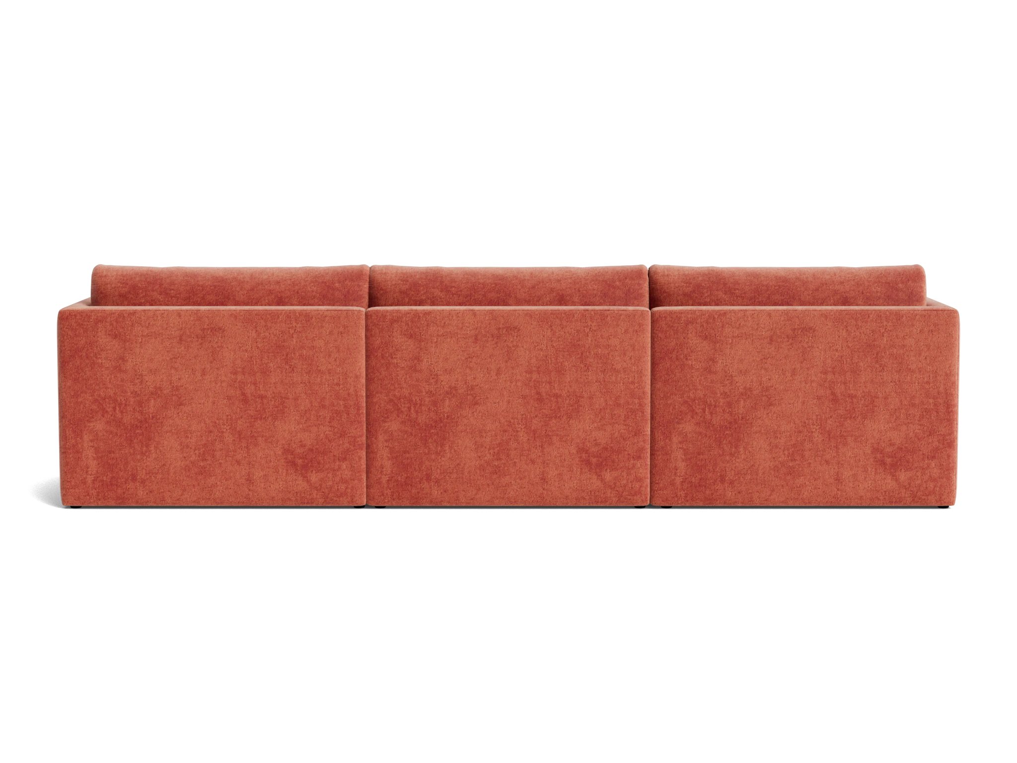 maurice modular sofa plush terra rose