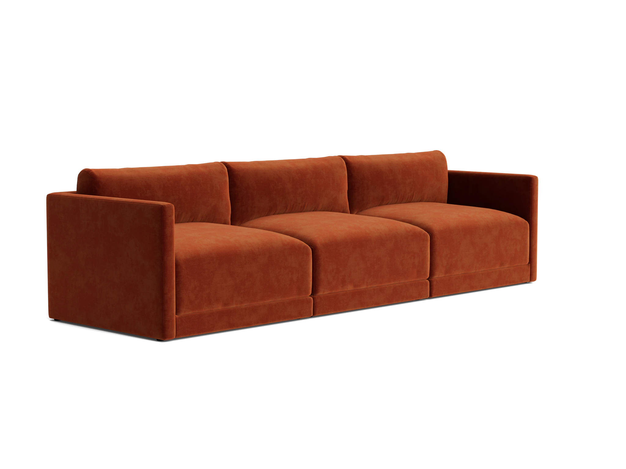 maurice modular sofa harper cinnamon