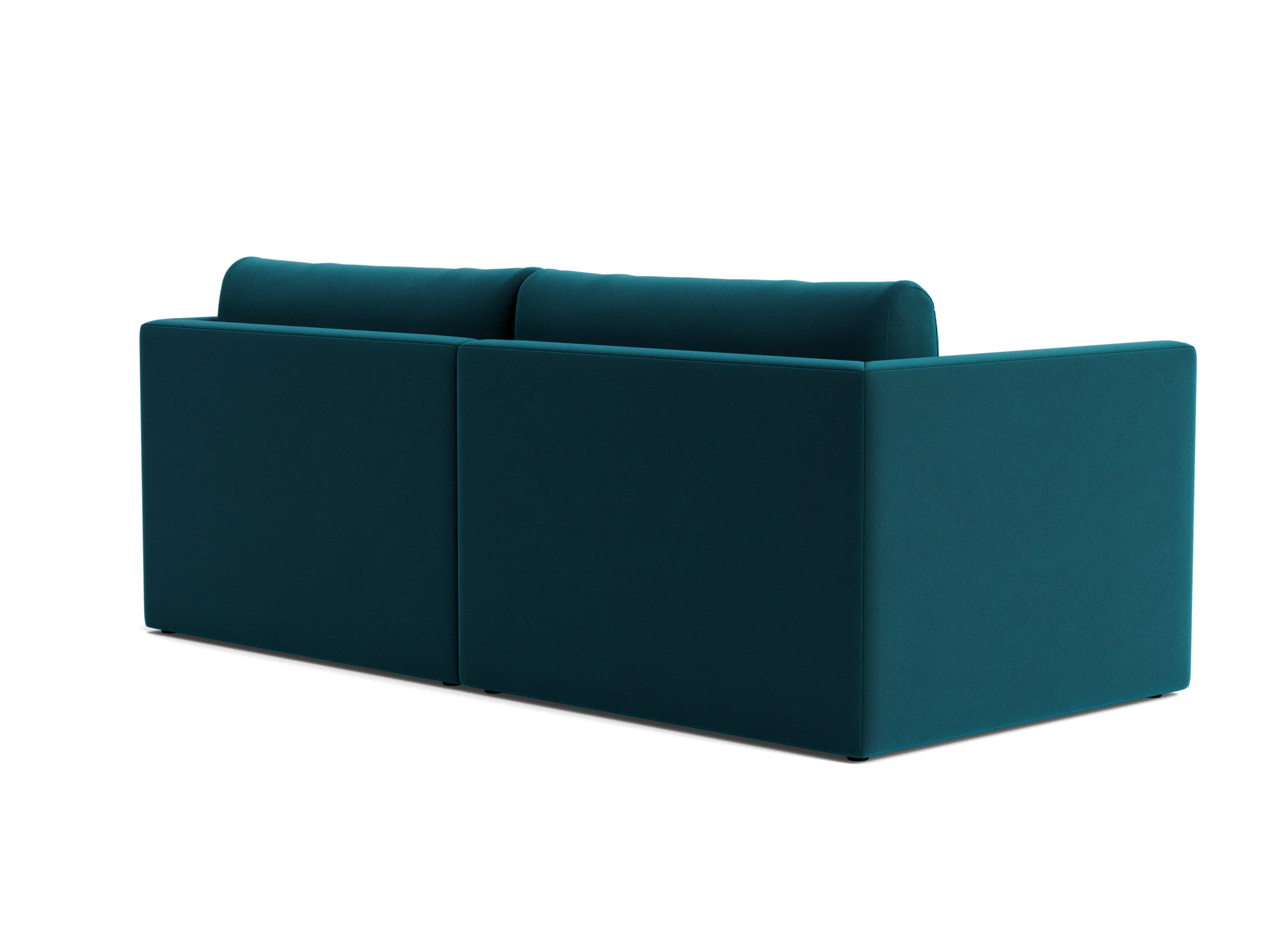 maurice modular loveseat royale peacock