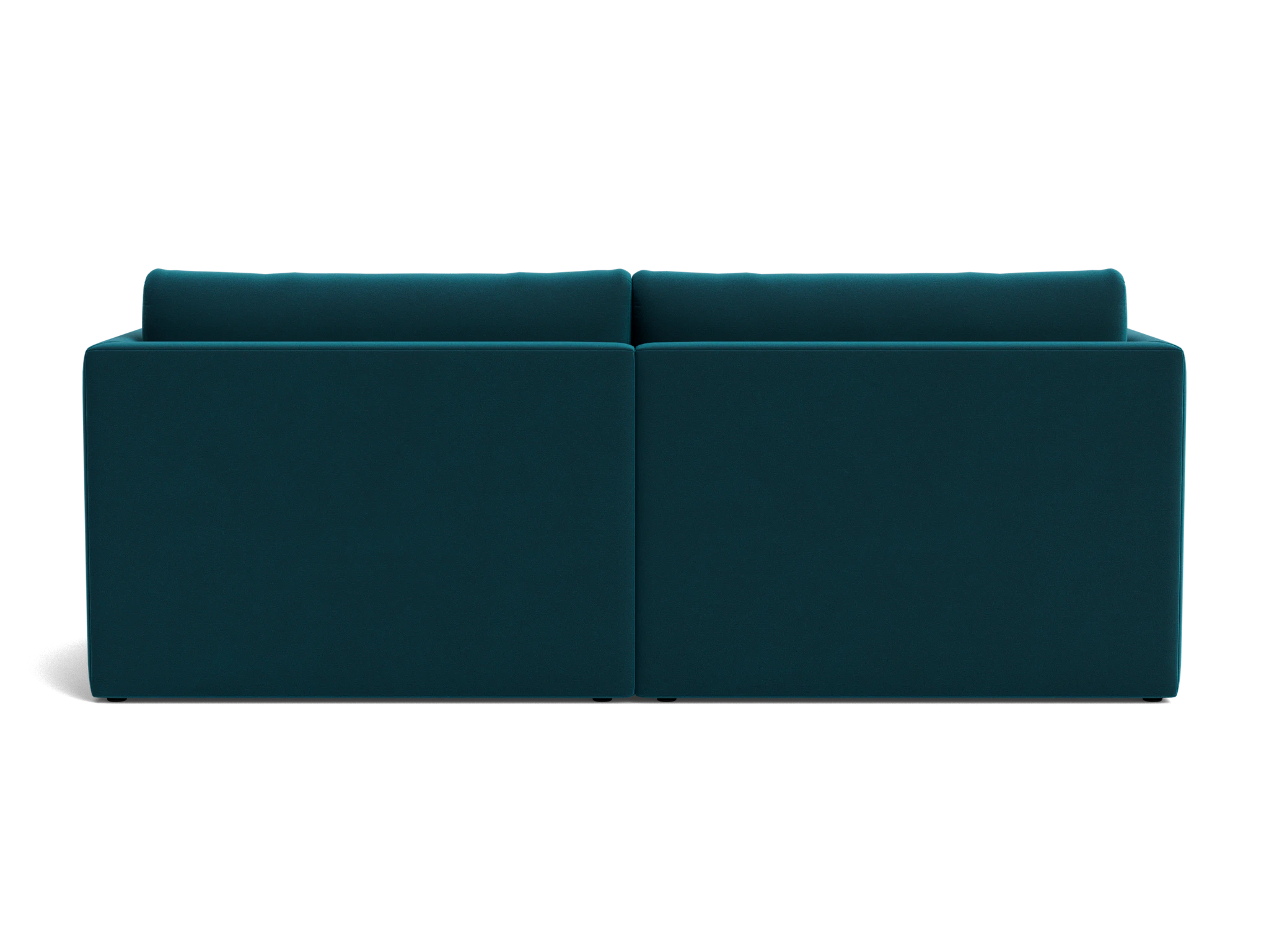 maurice modular loveseat royale peacock