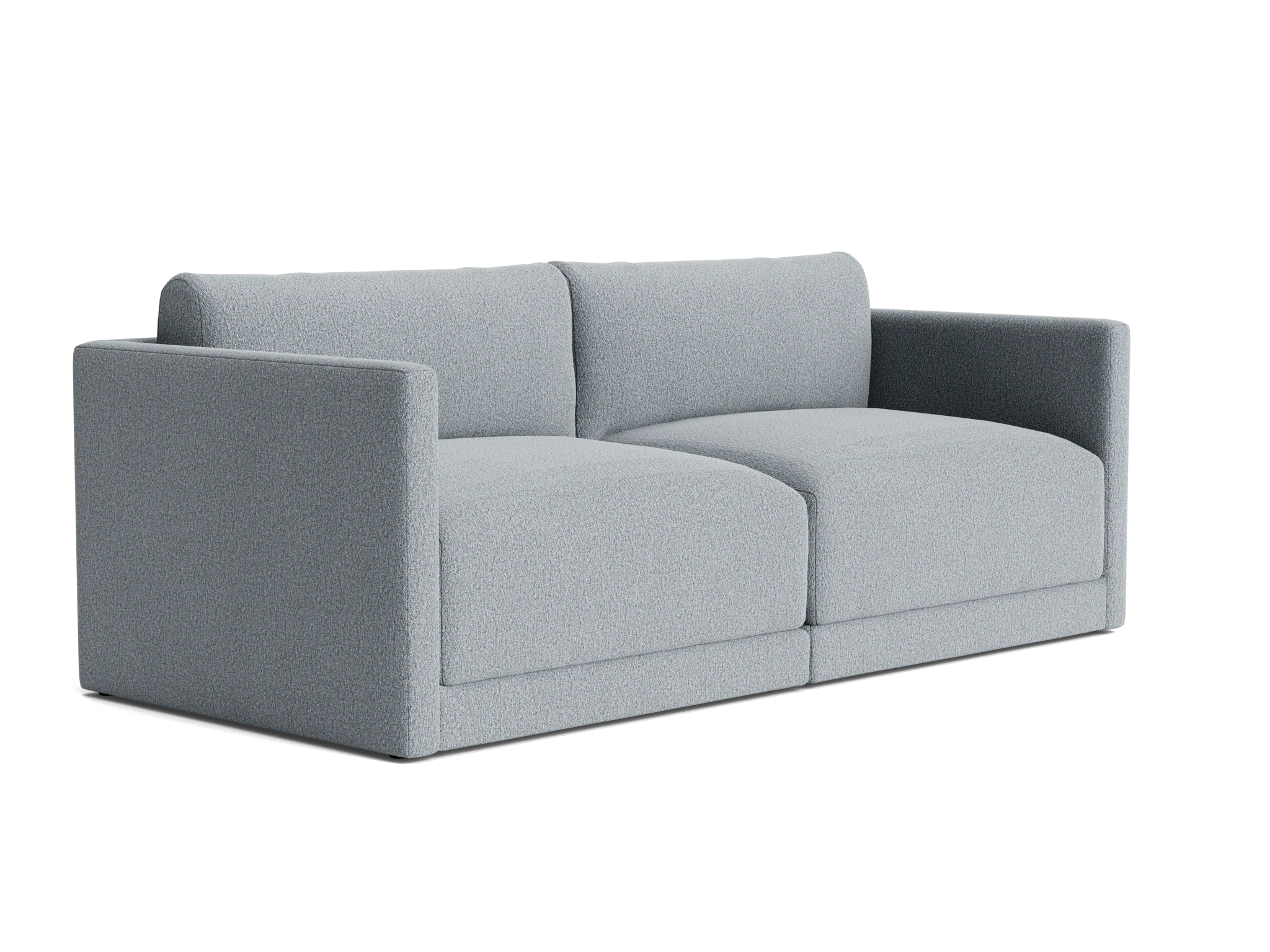 maurice modular loveseat synergy pewter