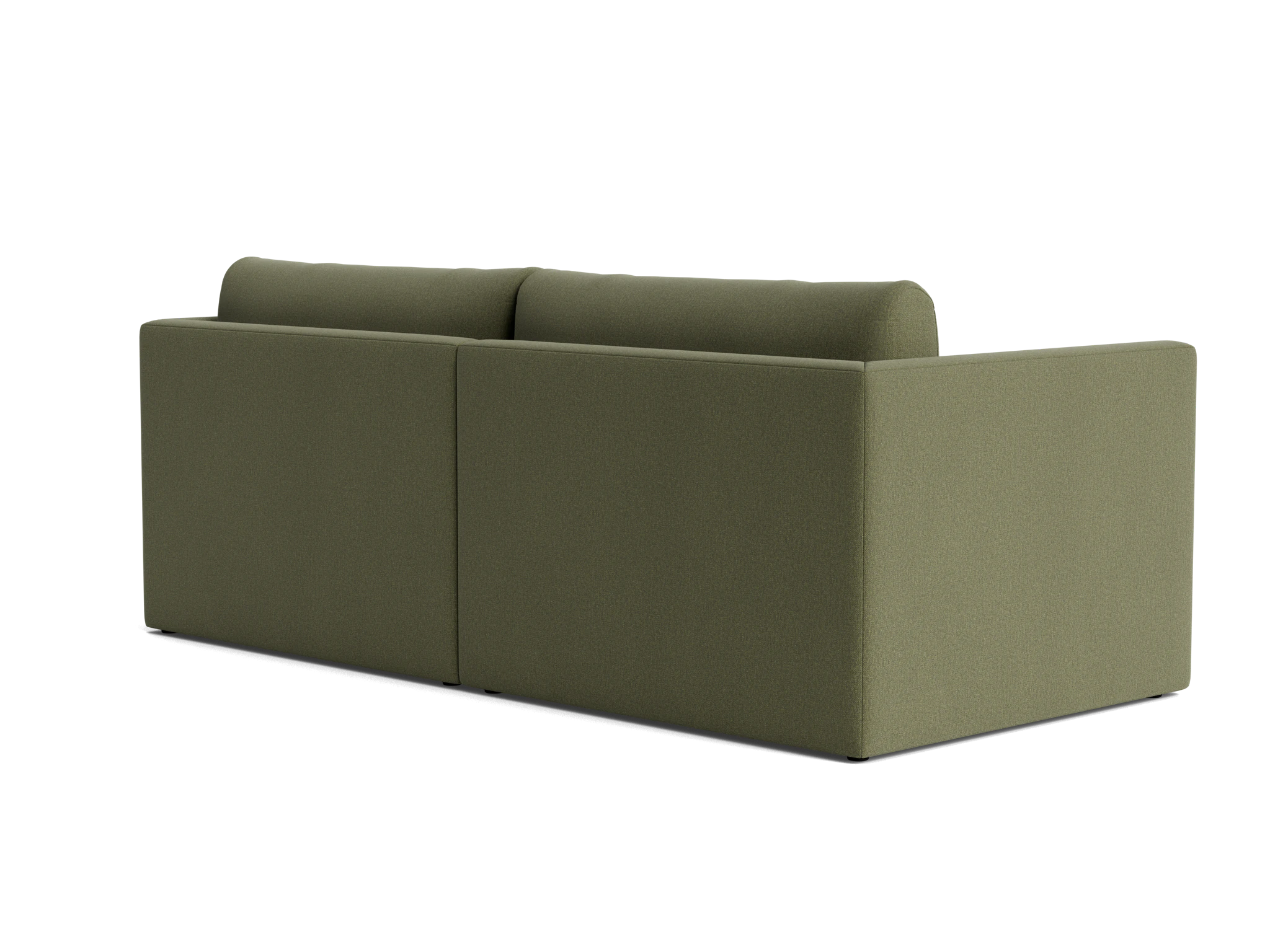 maurice modular loveseat faithful olive