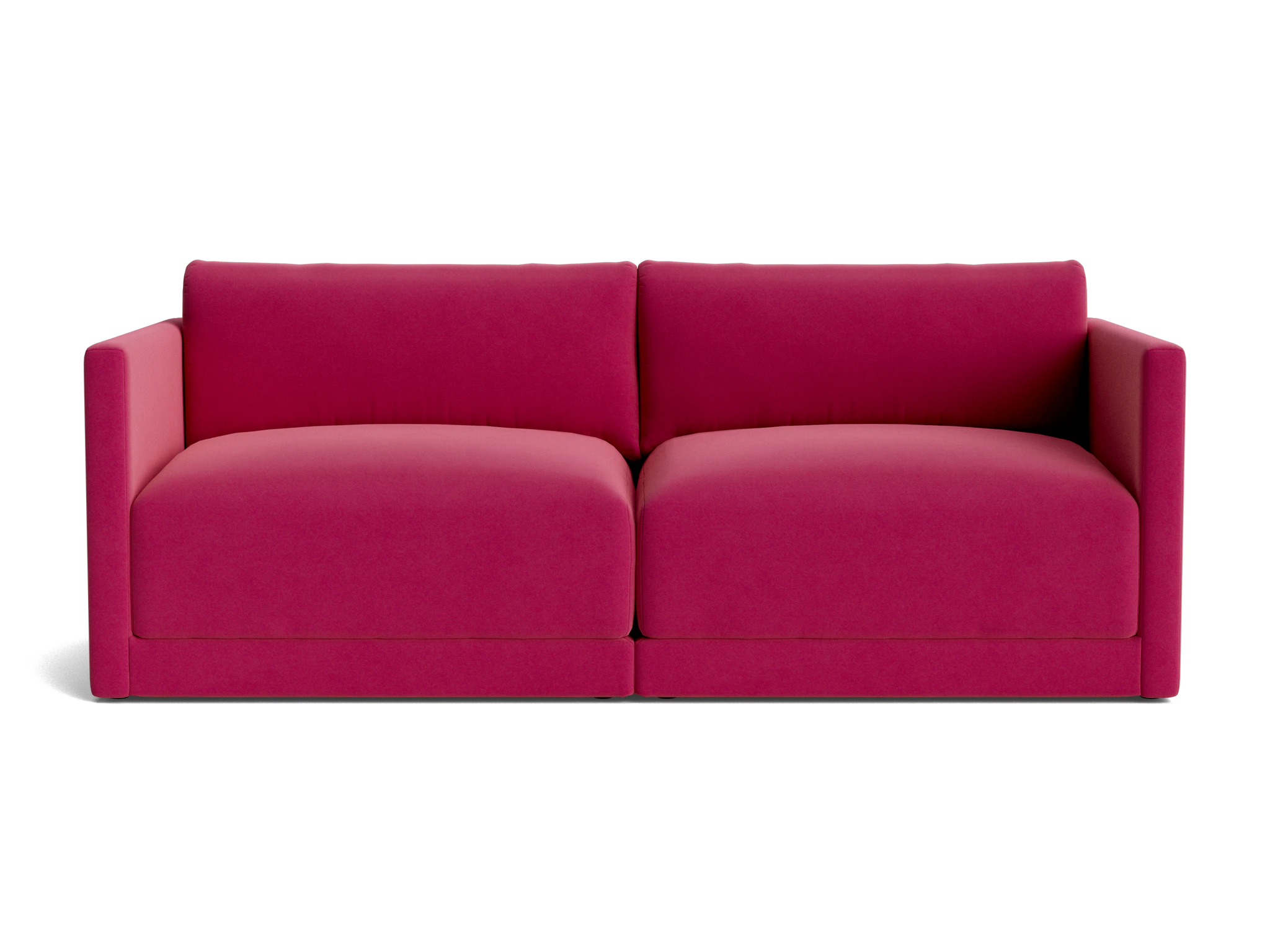 maurice modular loveseat royale berry