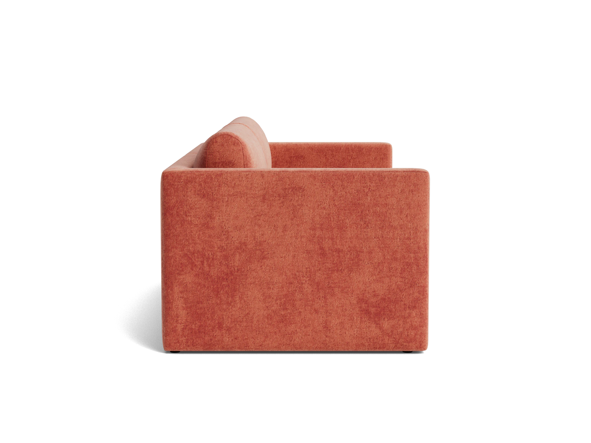 maurice modular loveseat plush terra rose