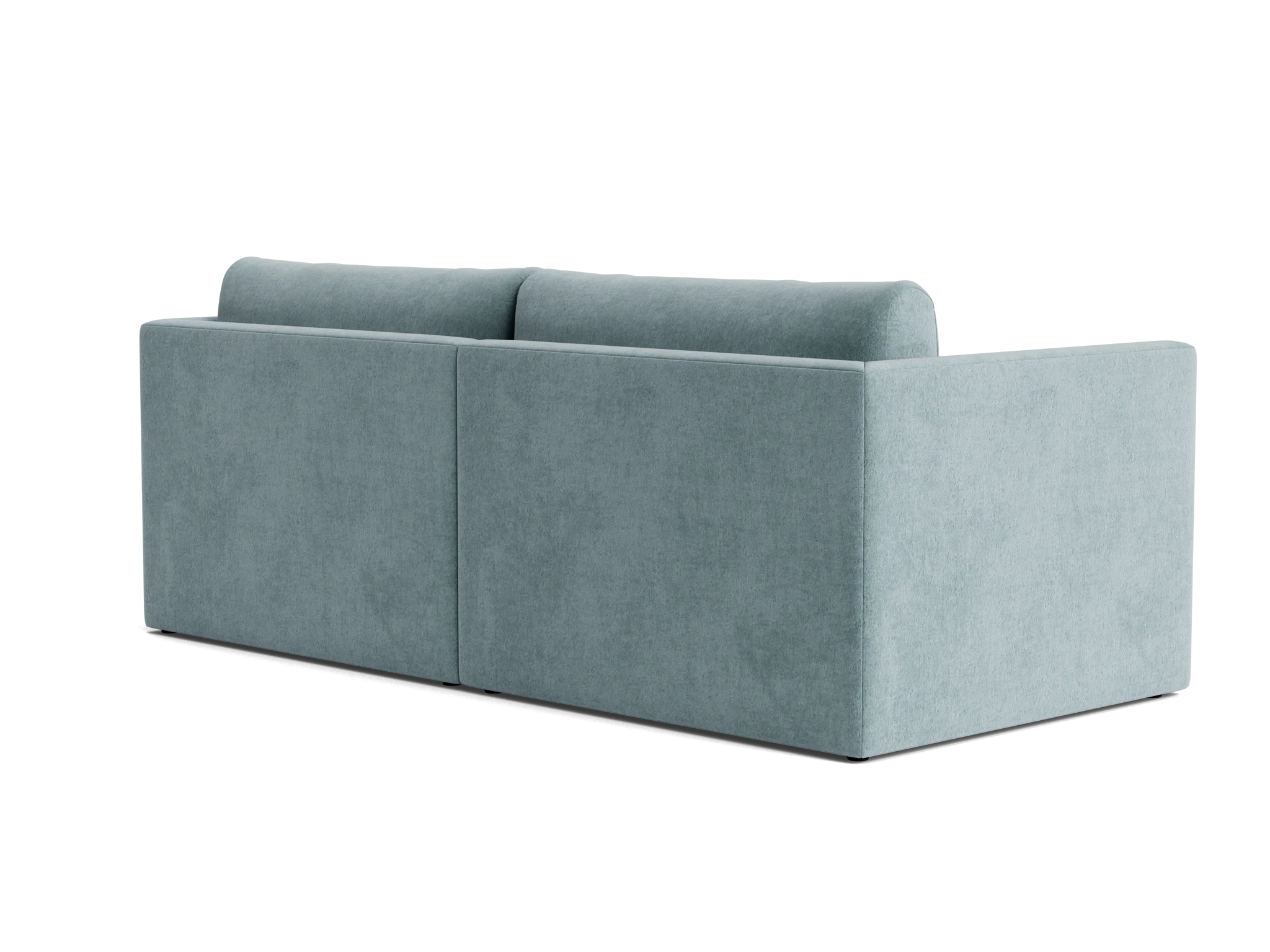 maurice modular loveseat plush mist