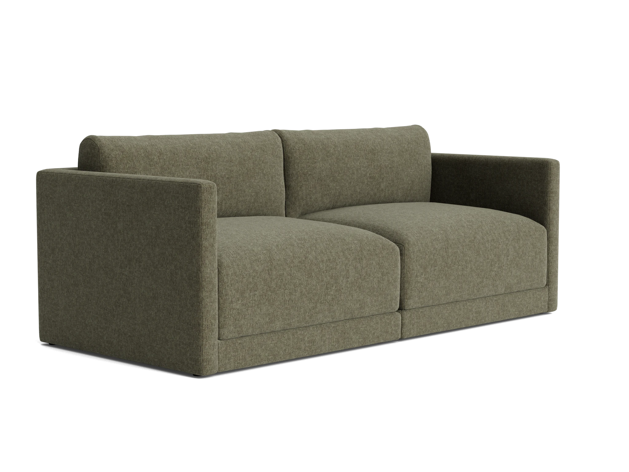 maurice modular loveseat kenley spruce