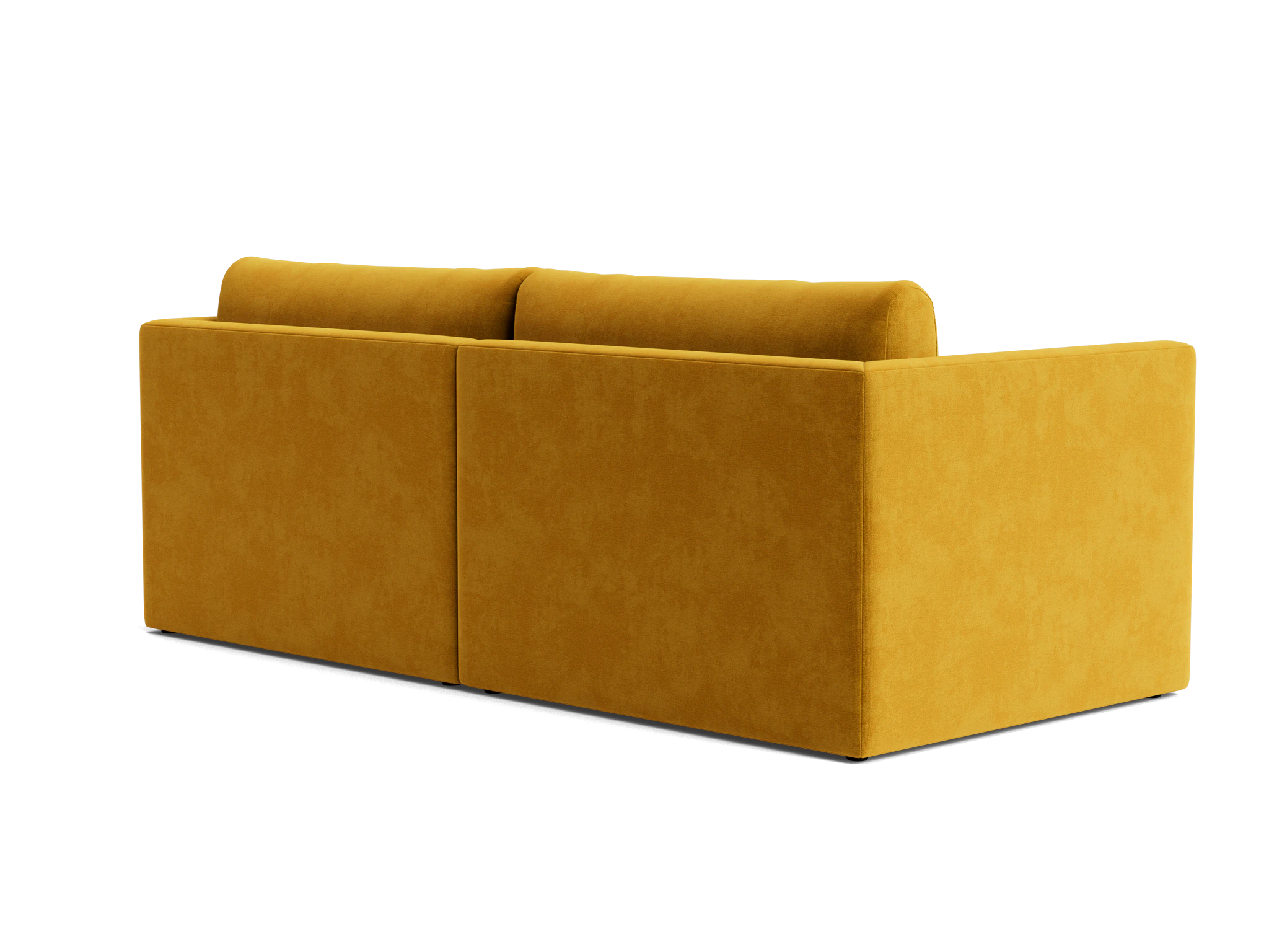 maurice modular loveseat harper amber gold