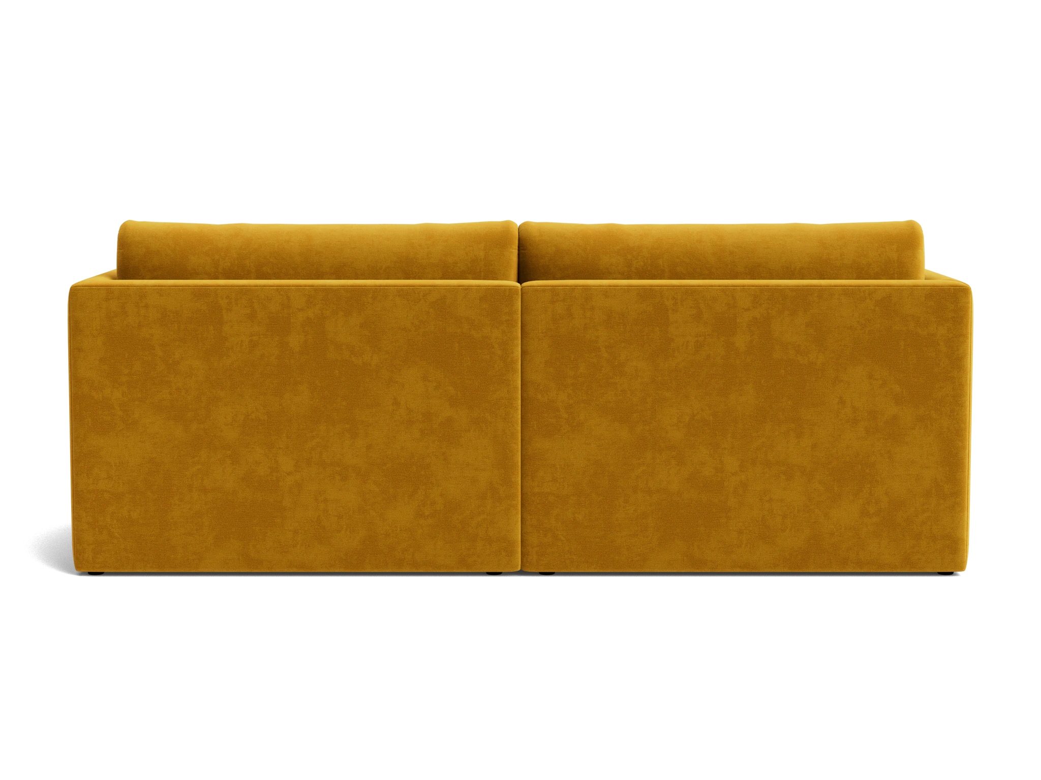 maurice modular loveseat harper amber gold