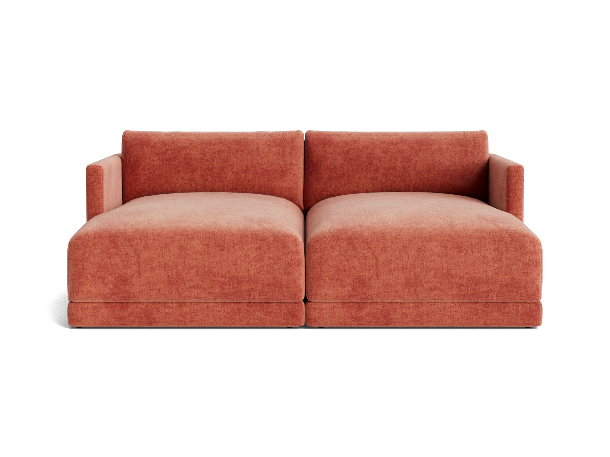 maurice daybed plush terra rose