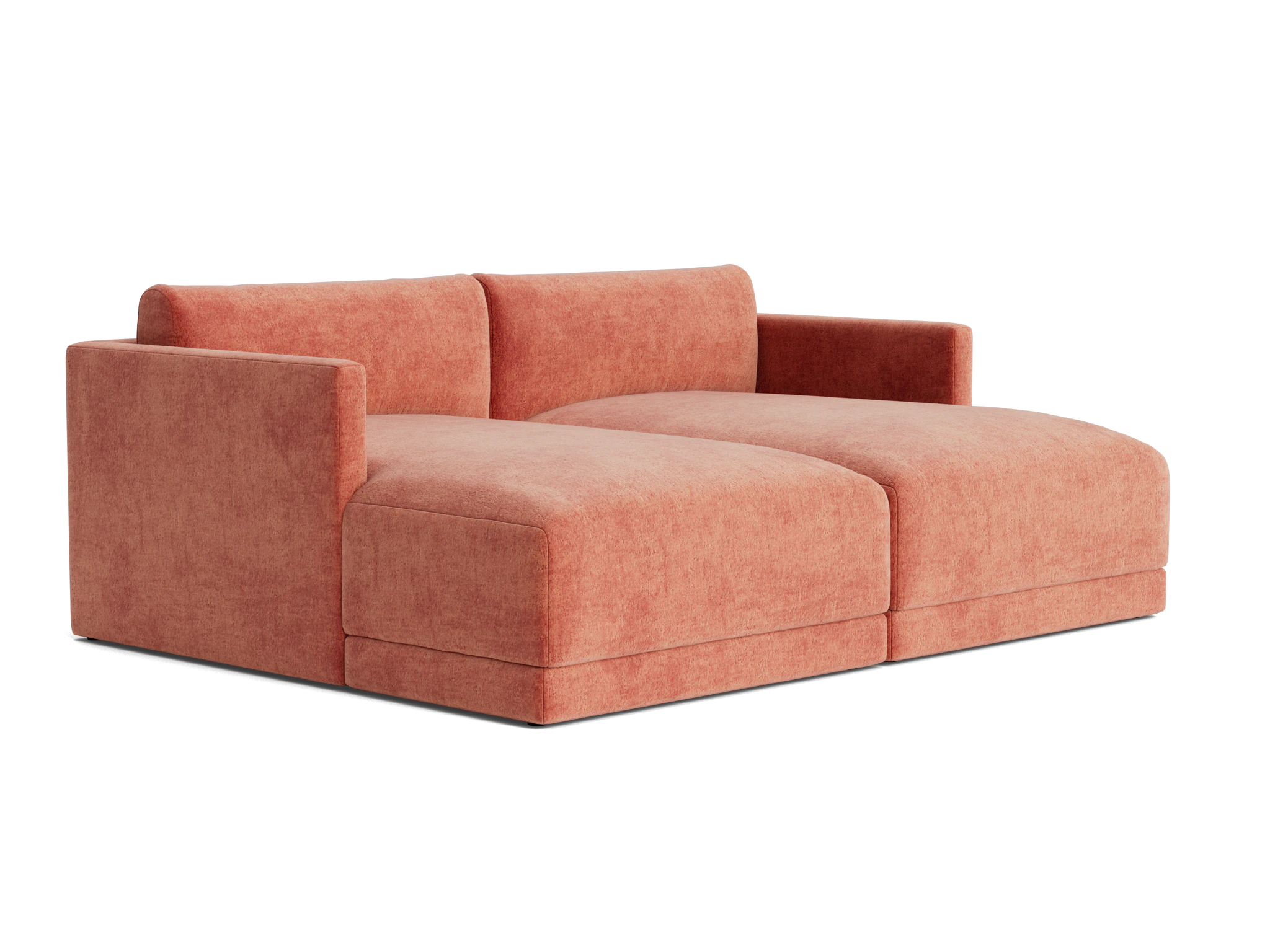 maurice daybed plush terra rose