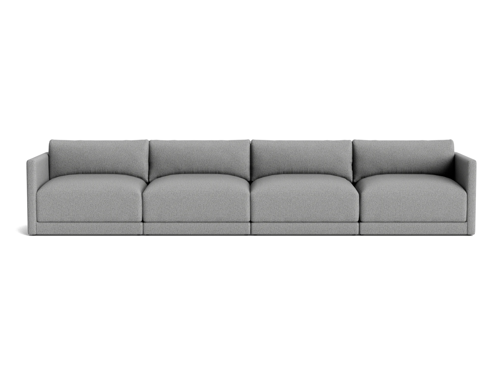 maurice modular grand sofa taylor felt gray