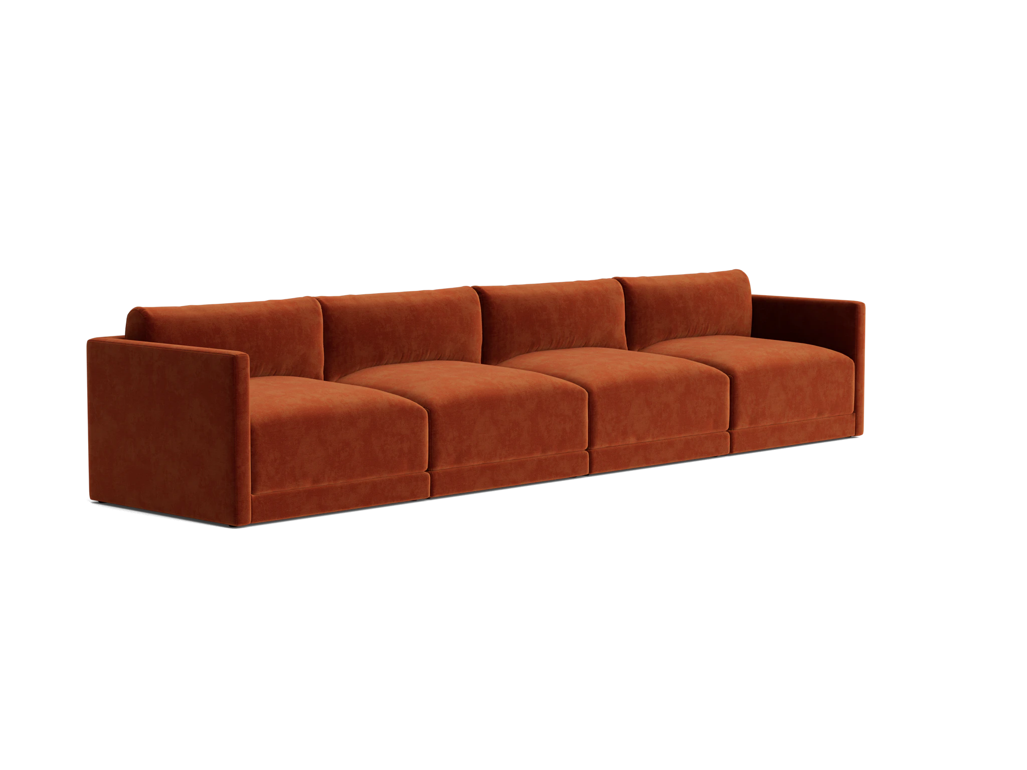 maurice modular grand sofa harper cinnamon