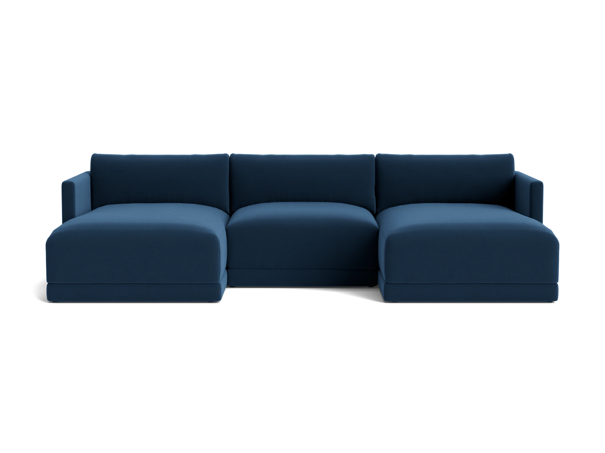 maurice modular chaise sectional royale cobalt