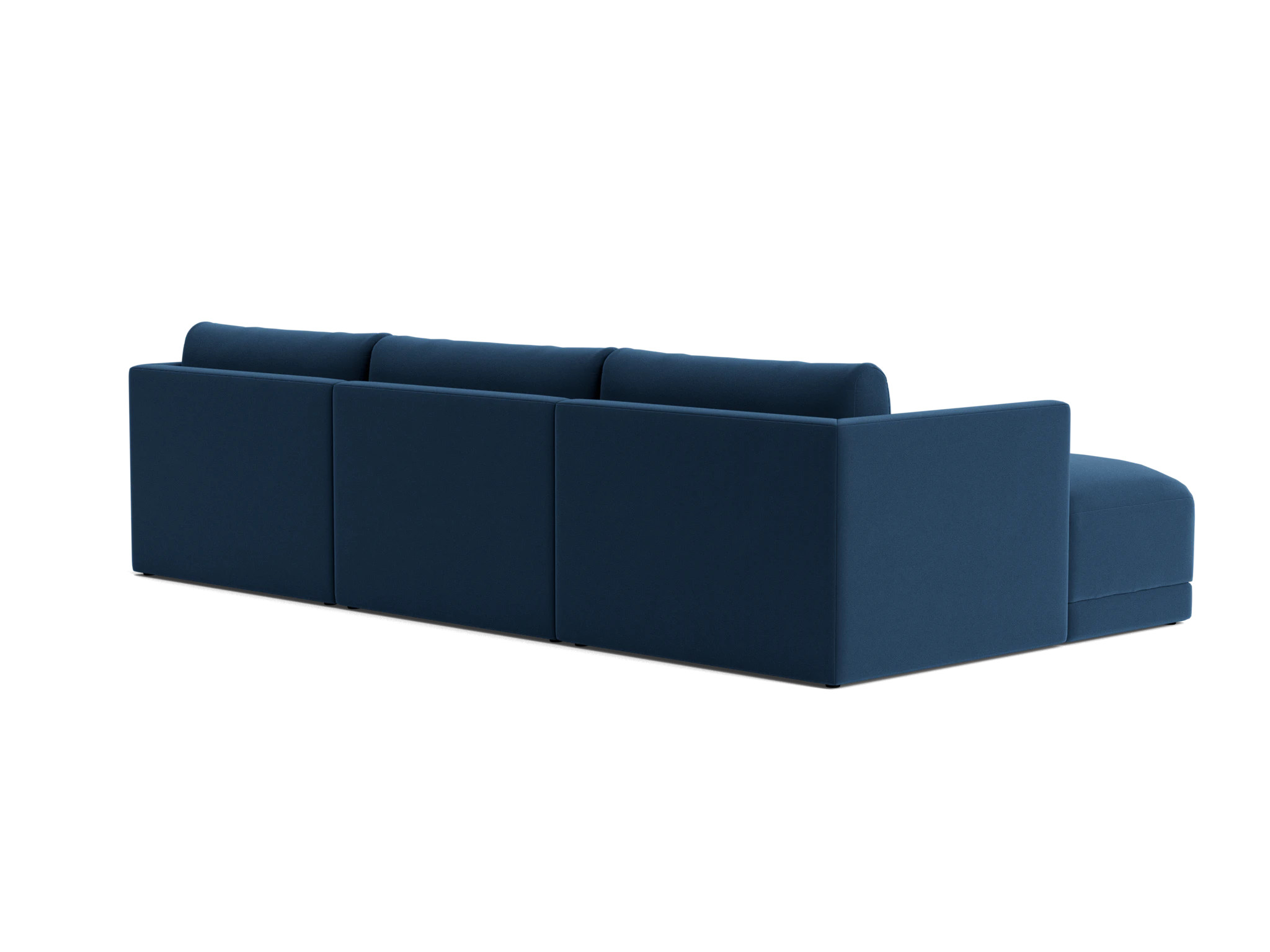 maurice modular chaise sectional royale cobalt