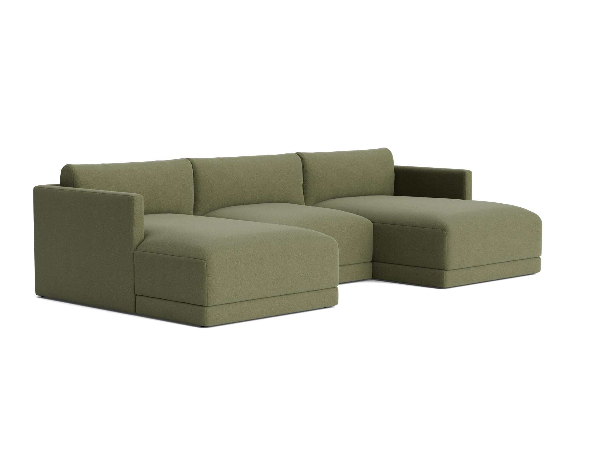 maurice modular chaise sectional faithful olive