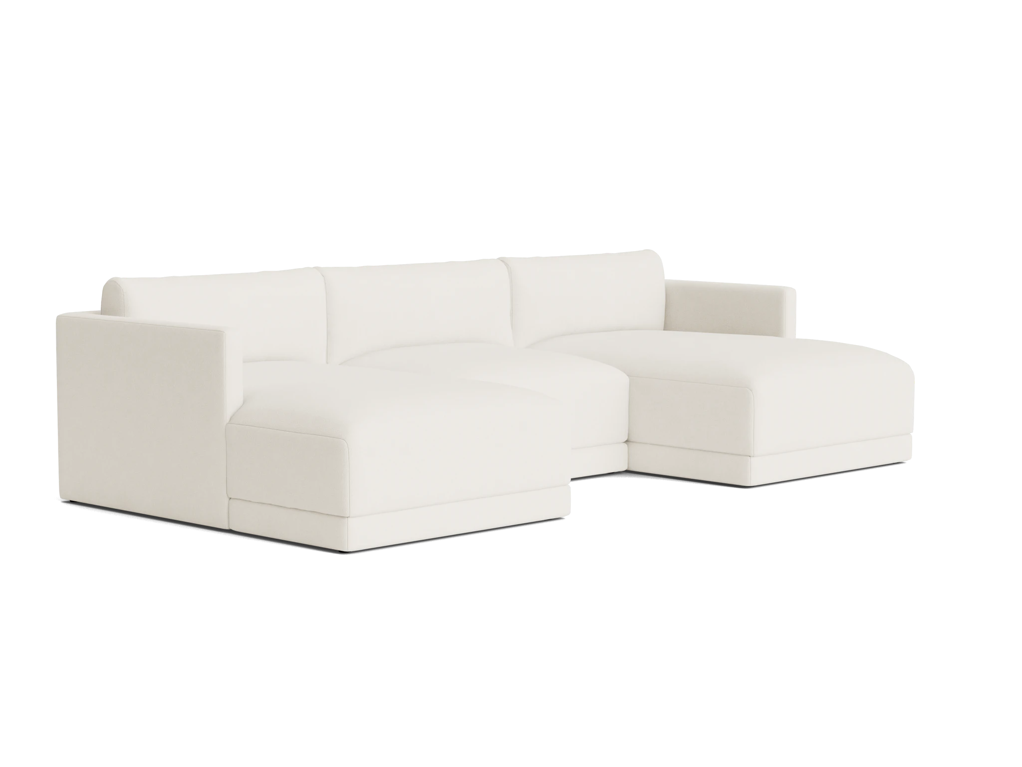 maurice modular chaise sectional leuven snow
