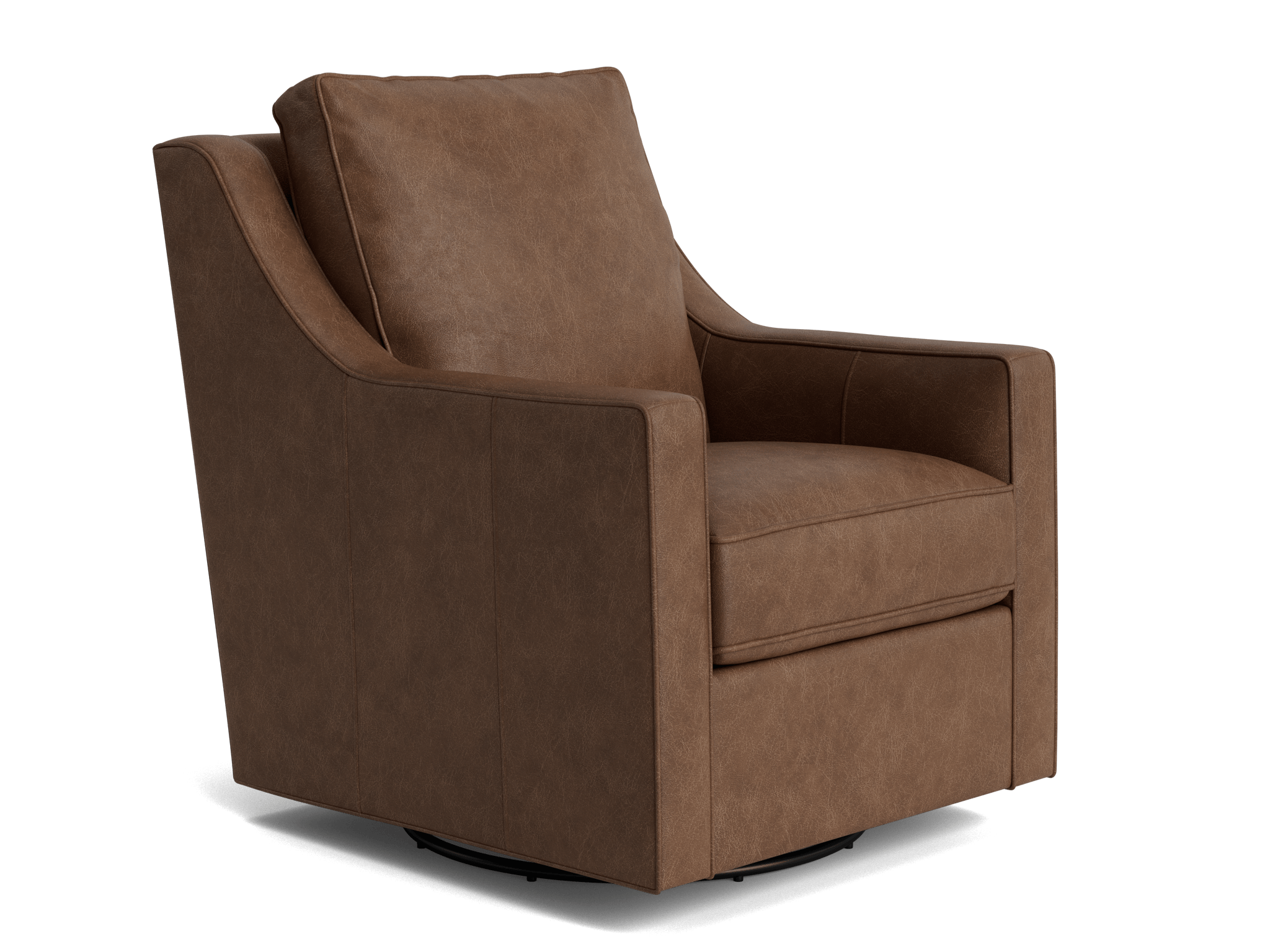 cooper leather swivel glider chair croix sandal