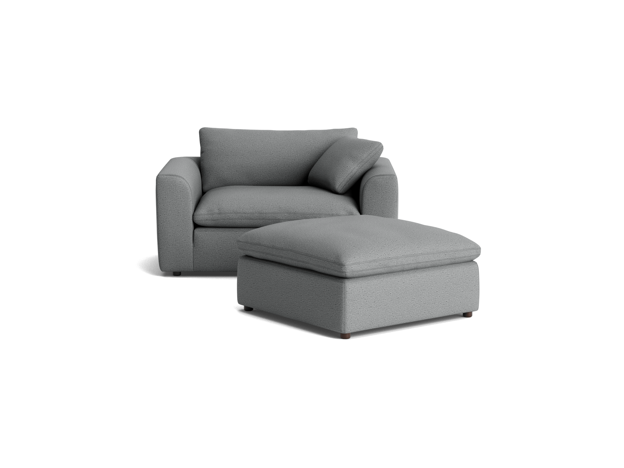 bryant chair and half ottoman essence ash