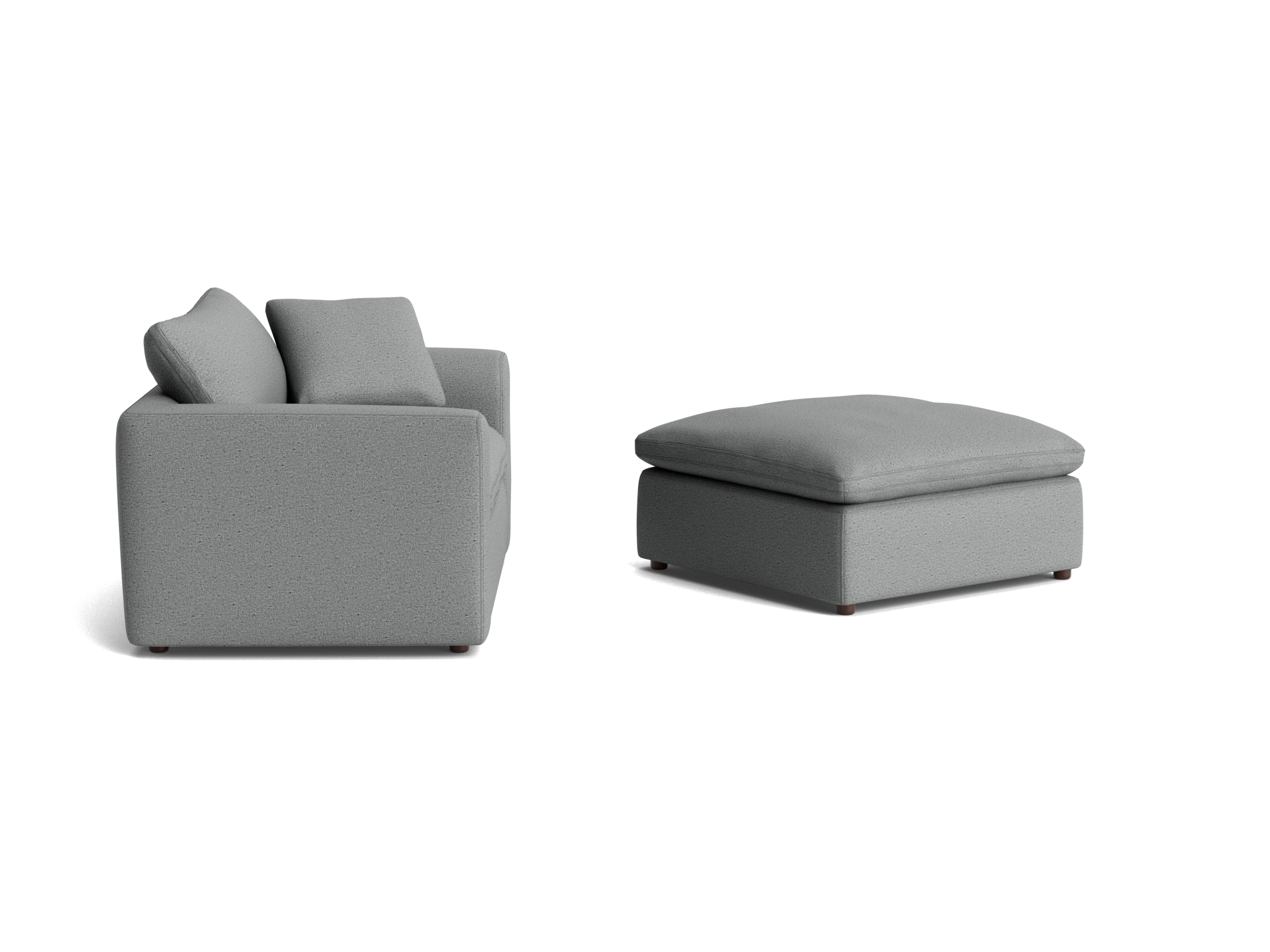 bryant chair and half ottoman essence ash