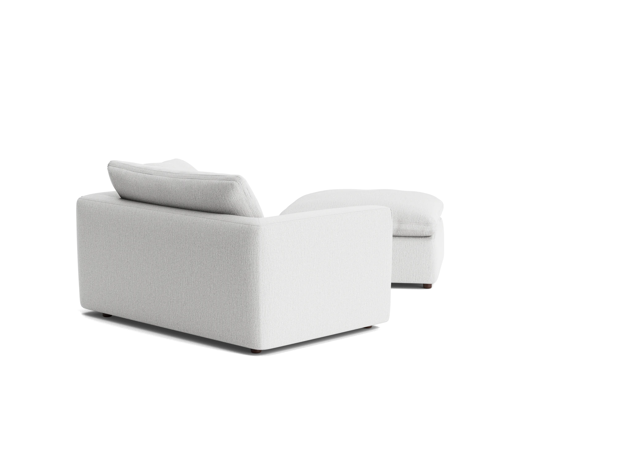 bryant chair and half ottoman sunbrella premier fog
