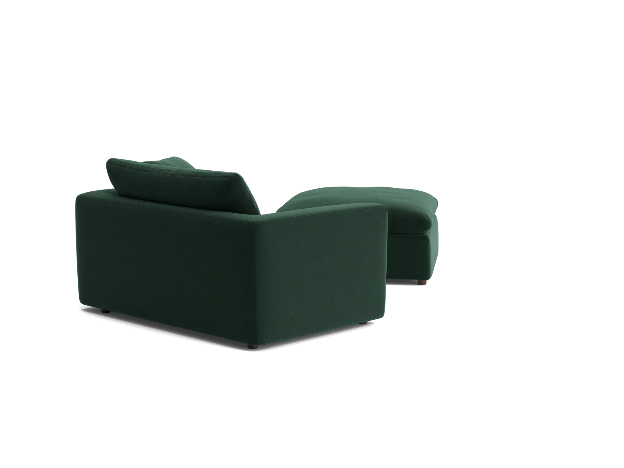 bryant chair and half ottoman royale evergreen