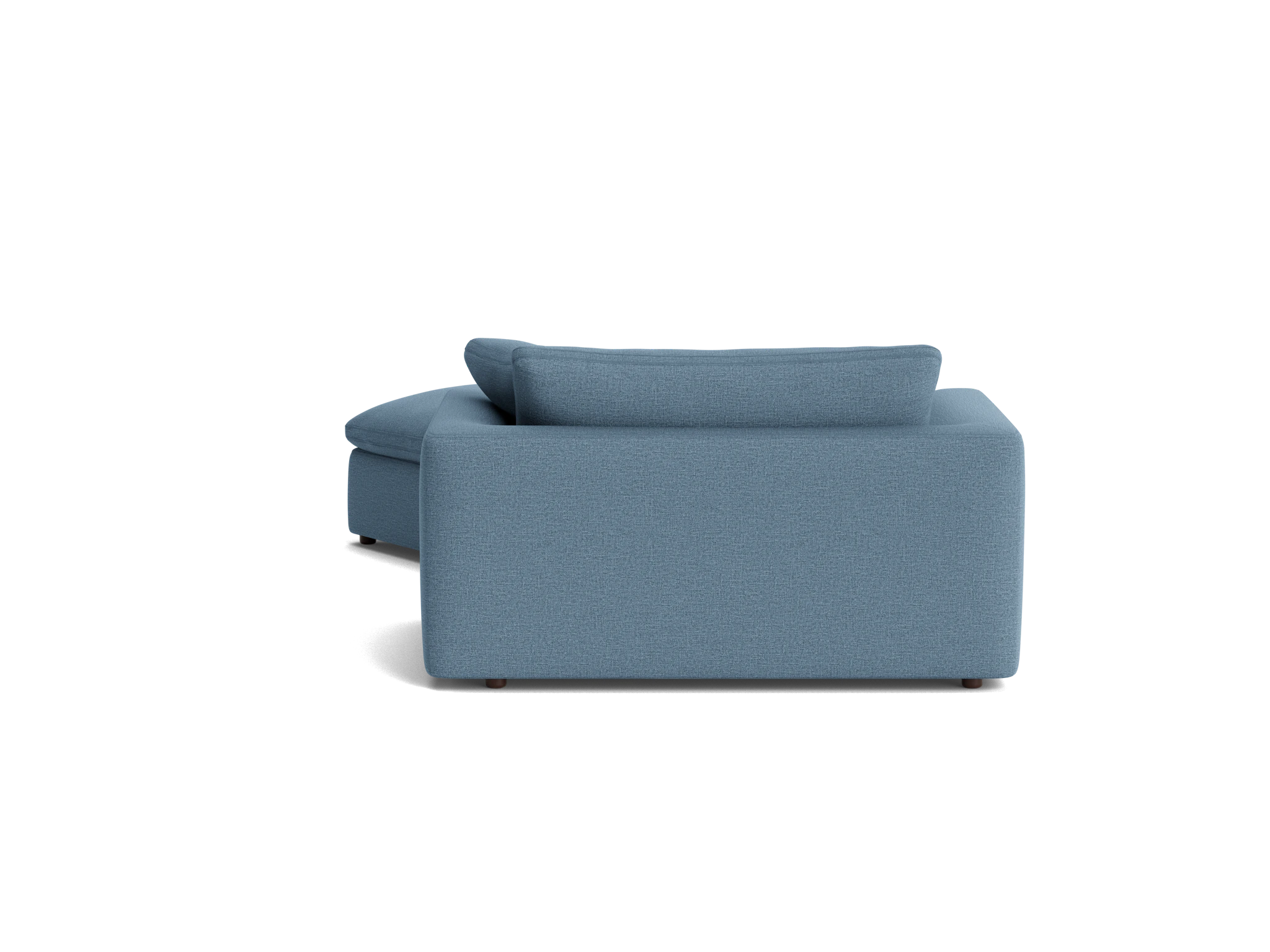 bryant chair and half ottoman milo french blue