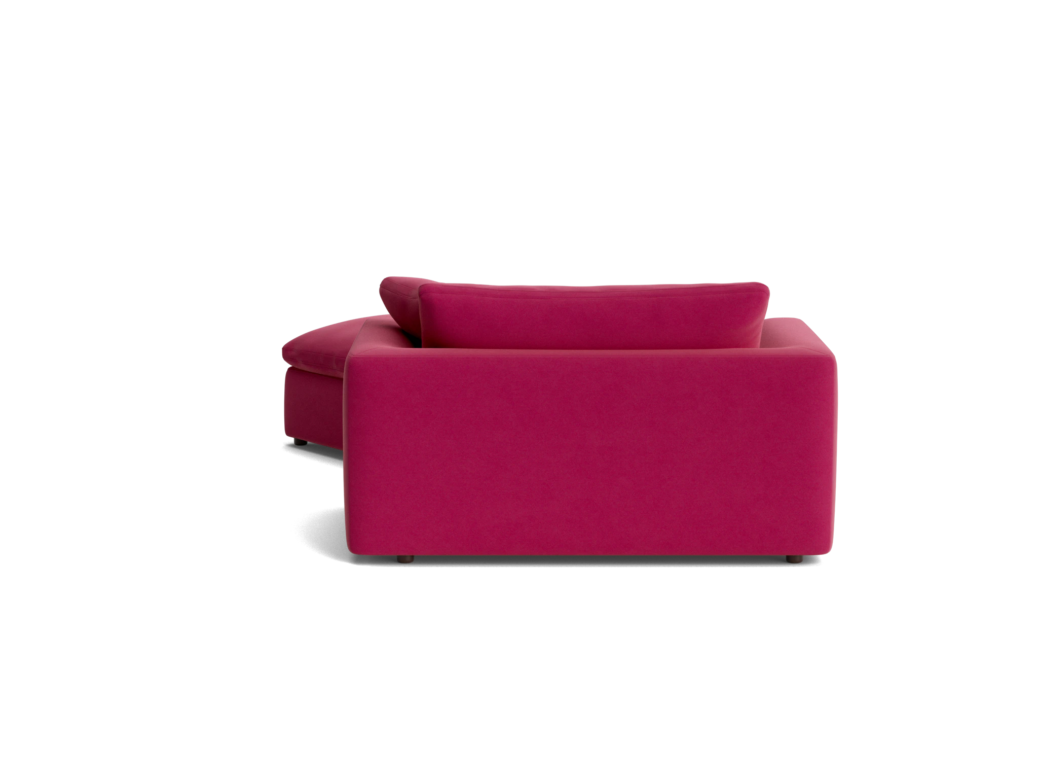 bryant chair and half ottoman royale berry