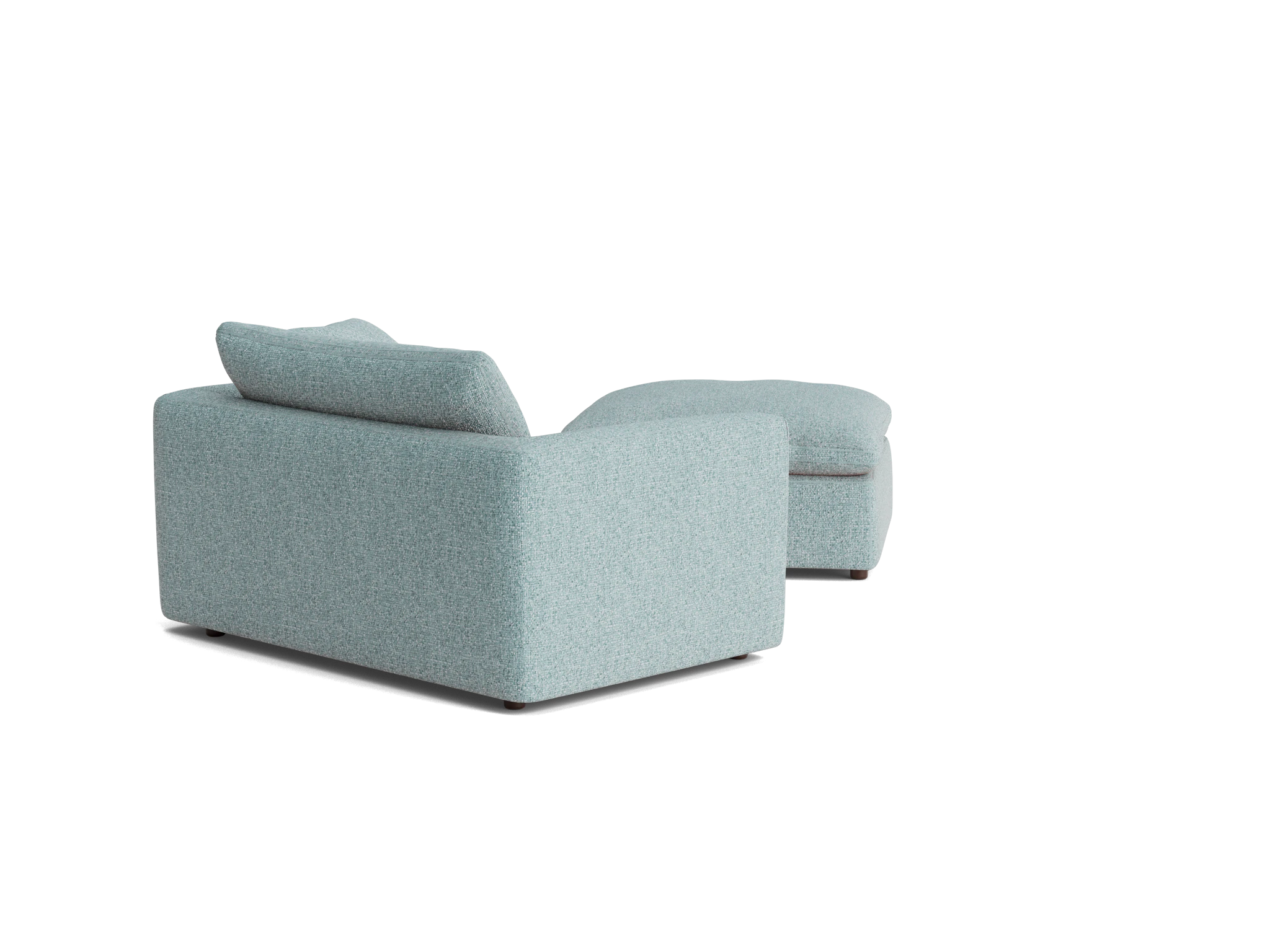 bryant chair and half ottoman bungalow slate