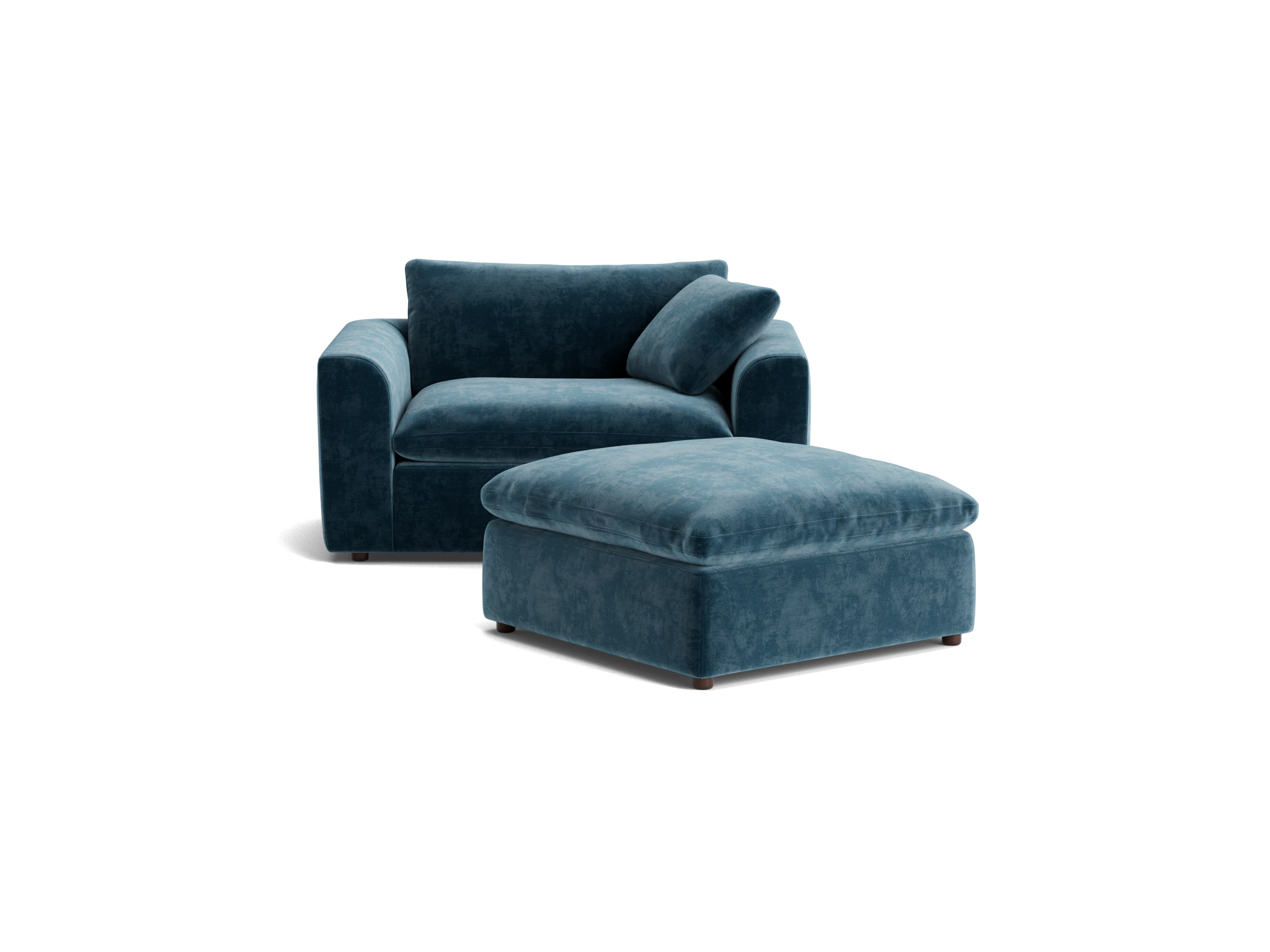 bryant chair and half ottoman harper biscay bay