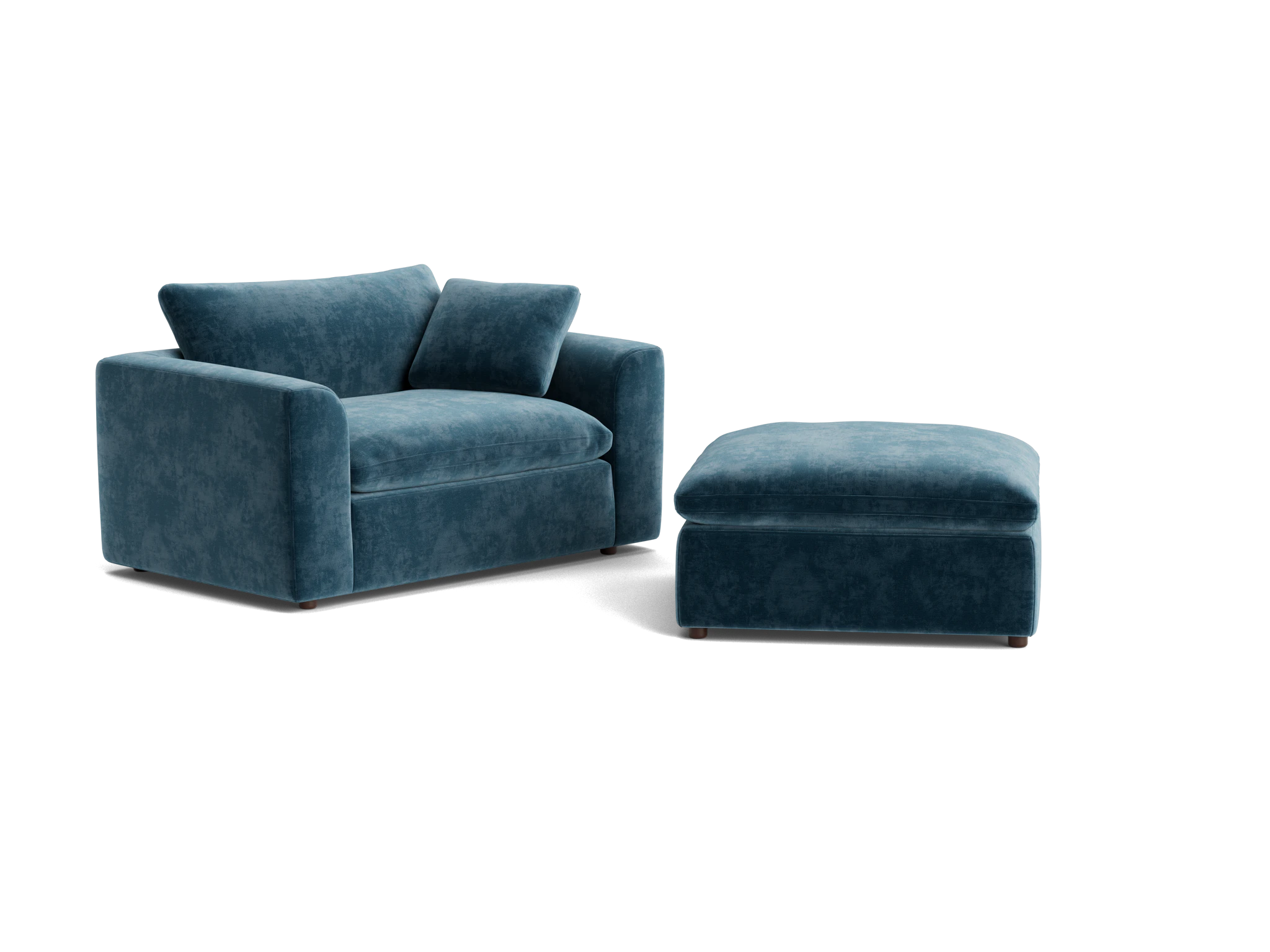 bryant chair and half ottoman harper biscay bay