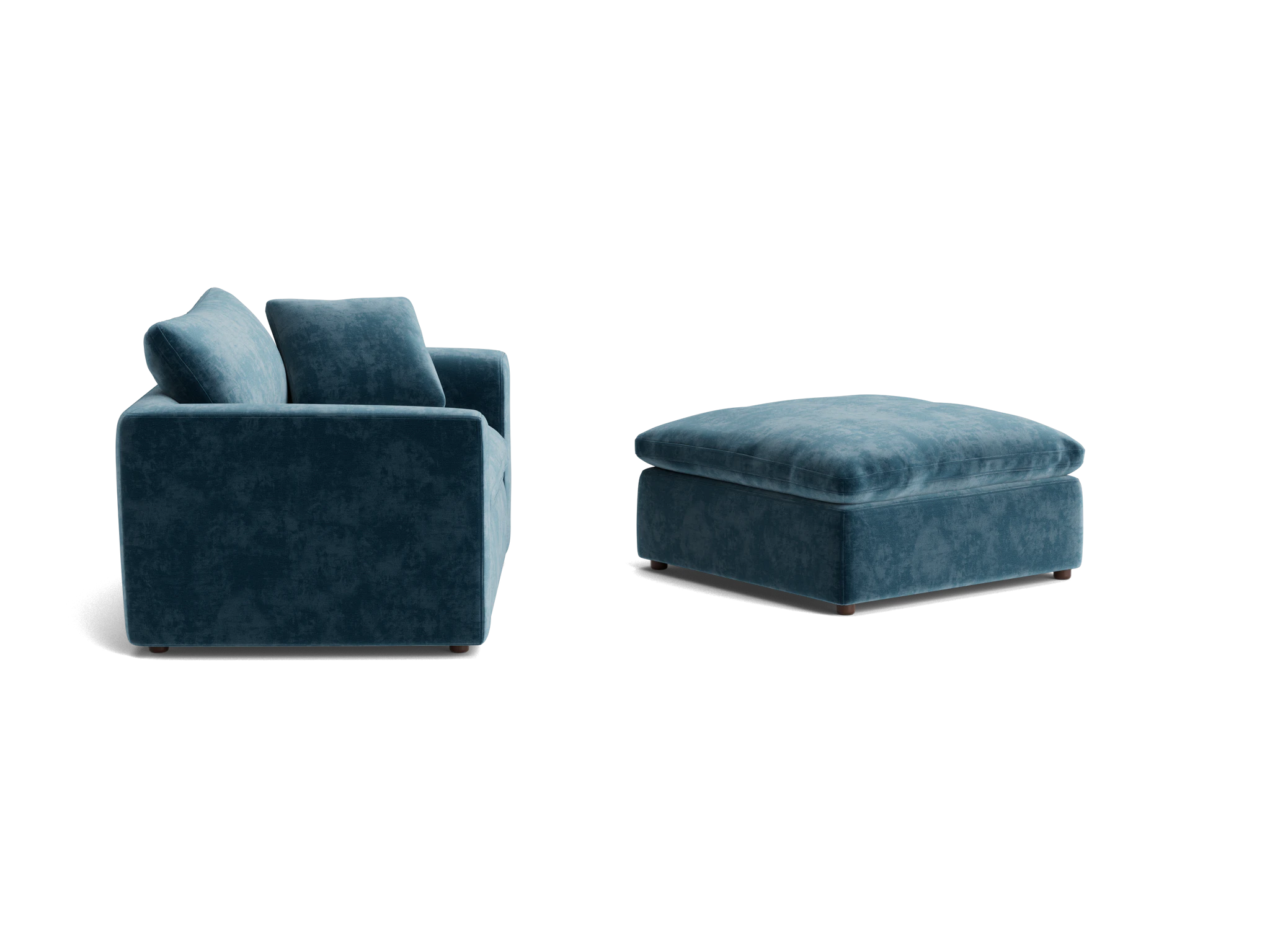 bryant chair and half ottoman harper biscay bay