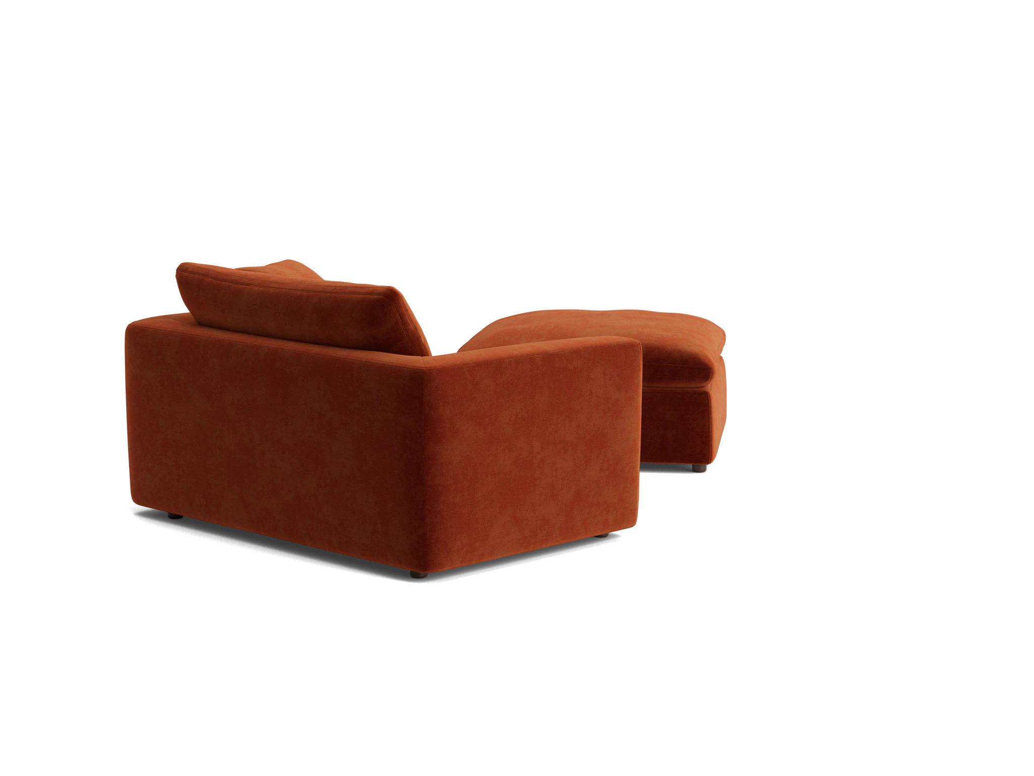 bryant chair and half ottoman harper cinnamon
