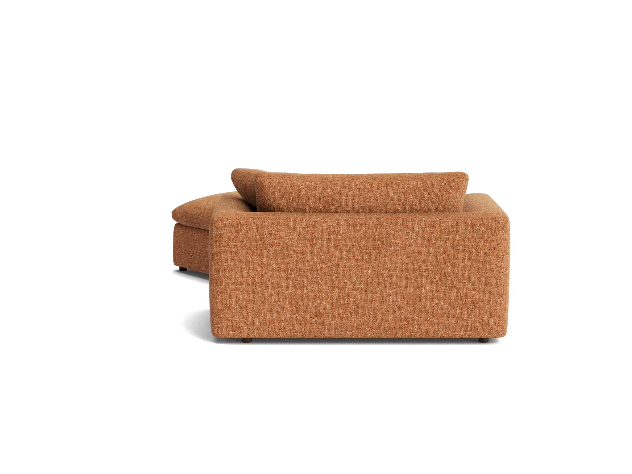 bryant chair and half ottoman bungalow pantone glazed ginger