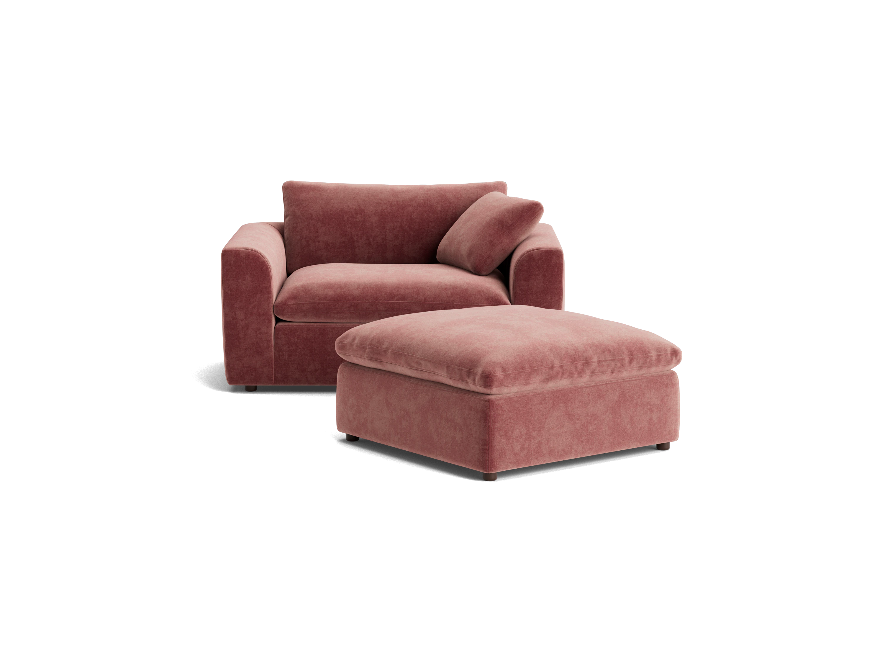 bryant chair and half ottoman harper desert rose