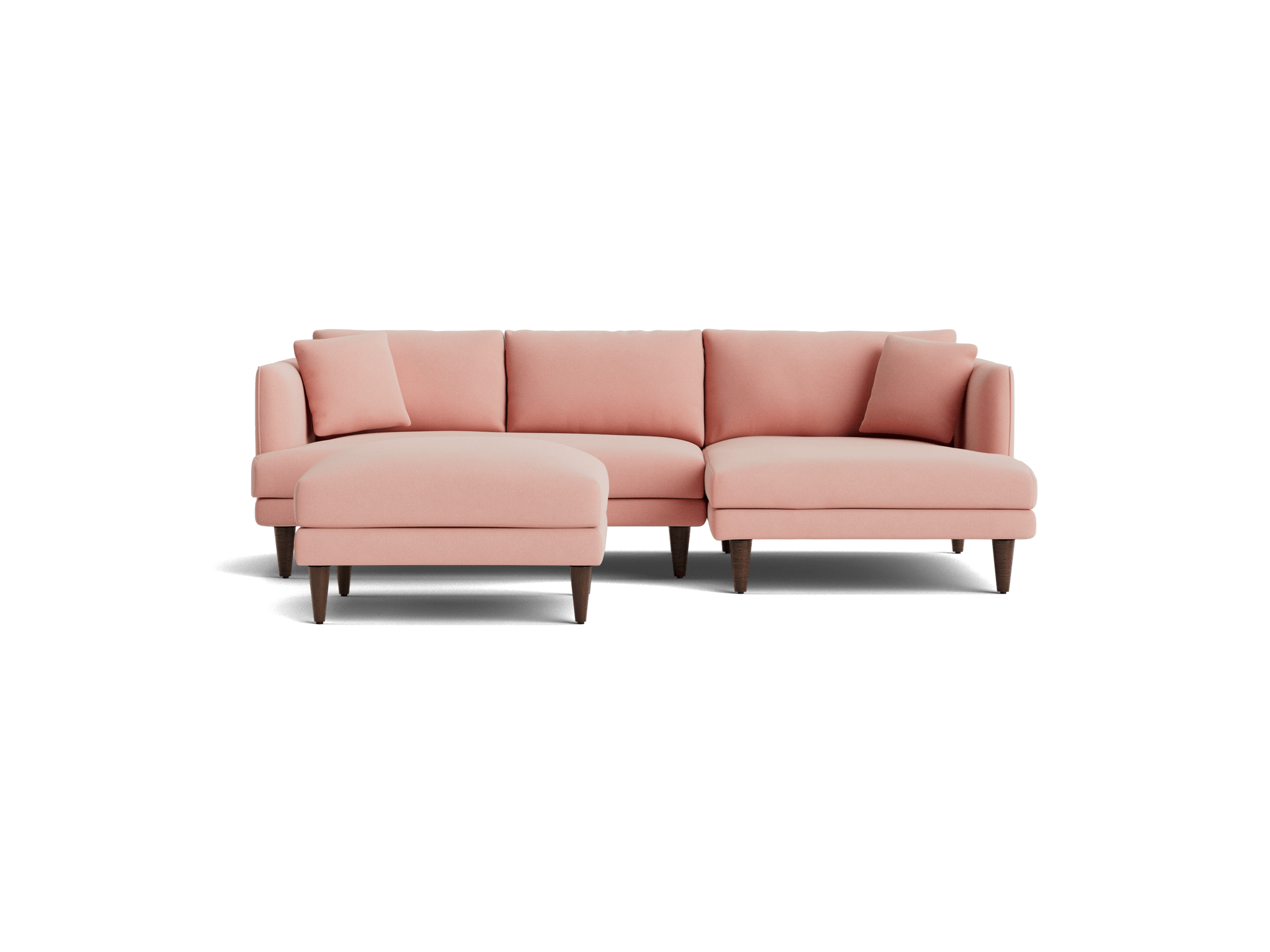 lewis sectional ottoman royale blush
