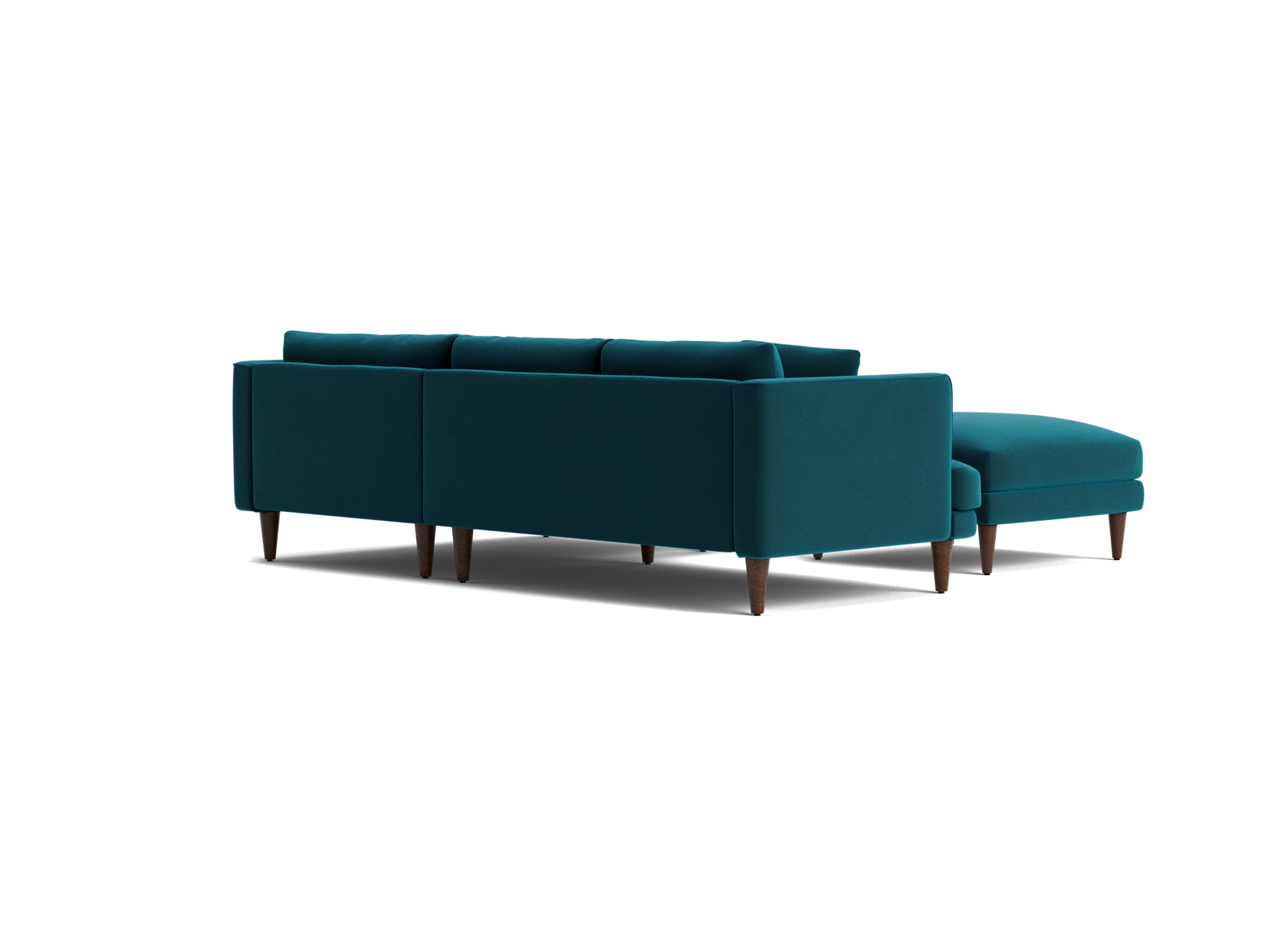 lewis sectional ottoman royale peacock