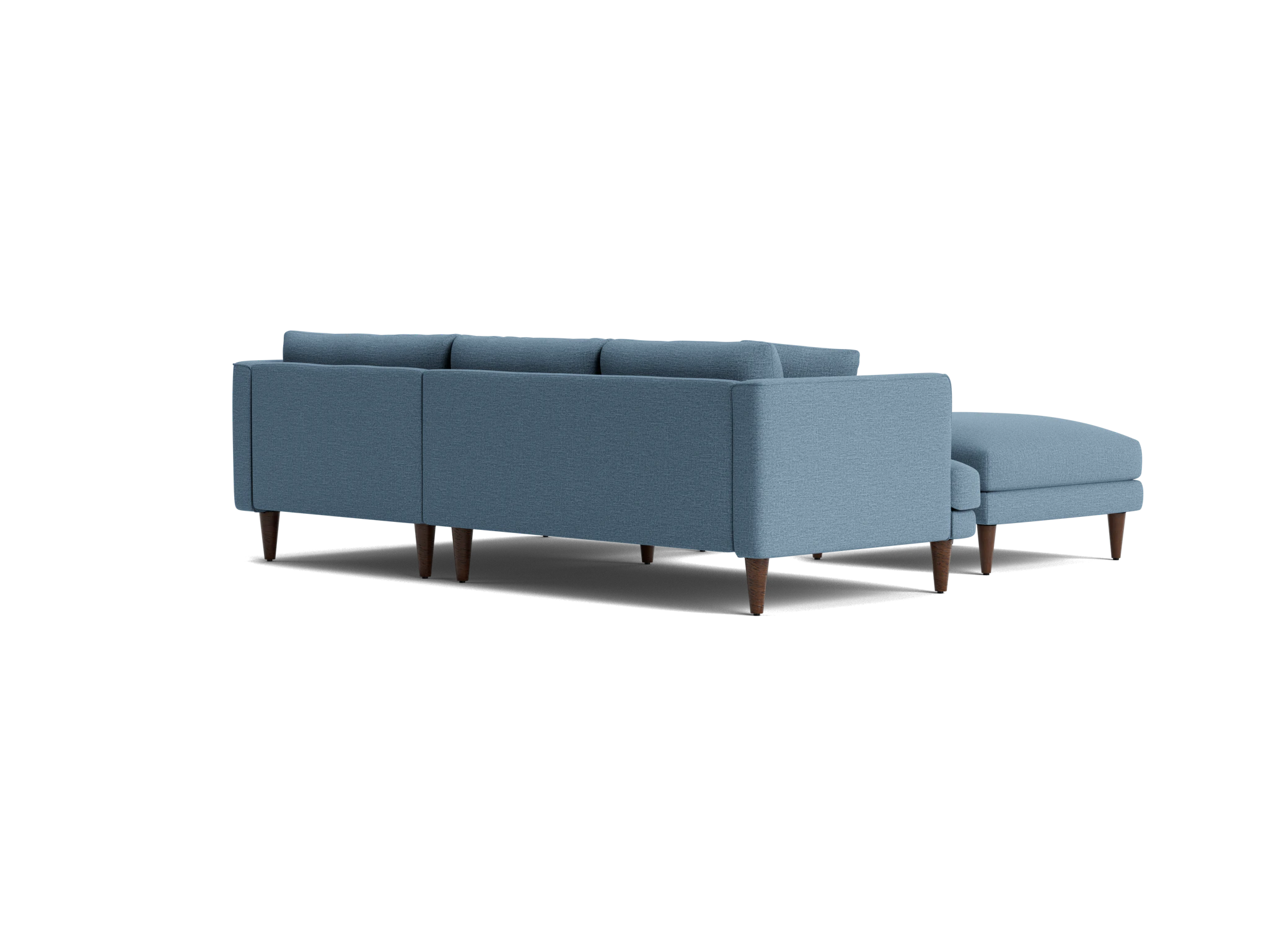 lewis sectional ottoman milo french blue