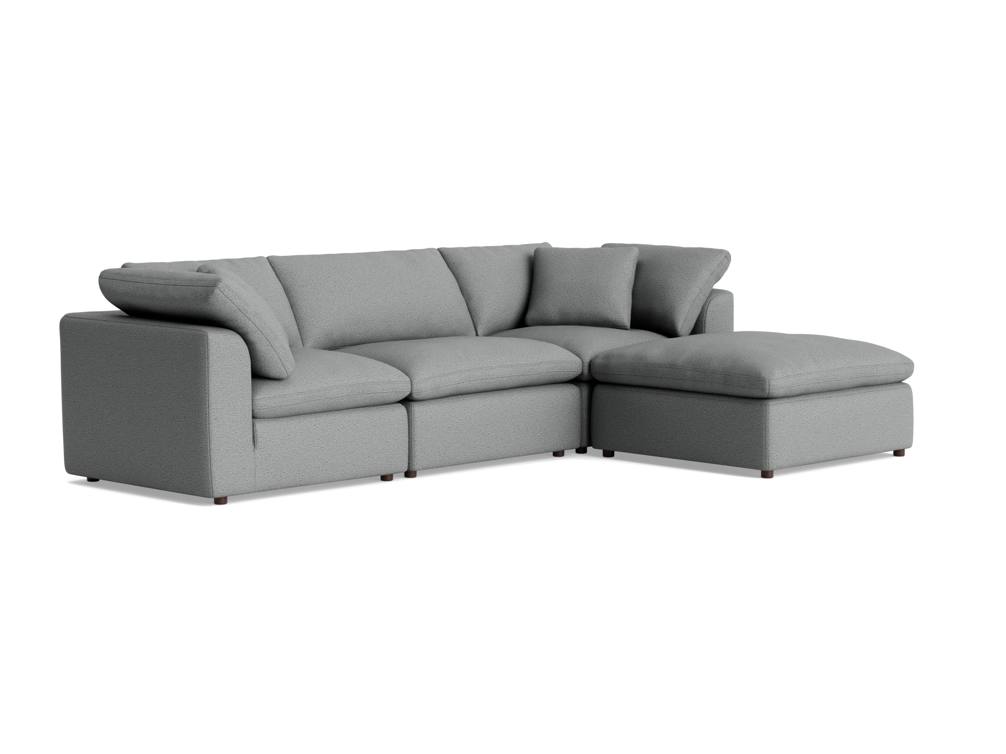 bryant modular sofa ottoman essence ash