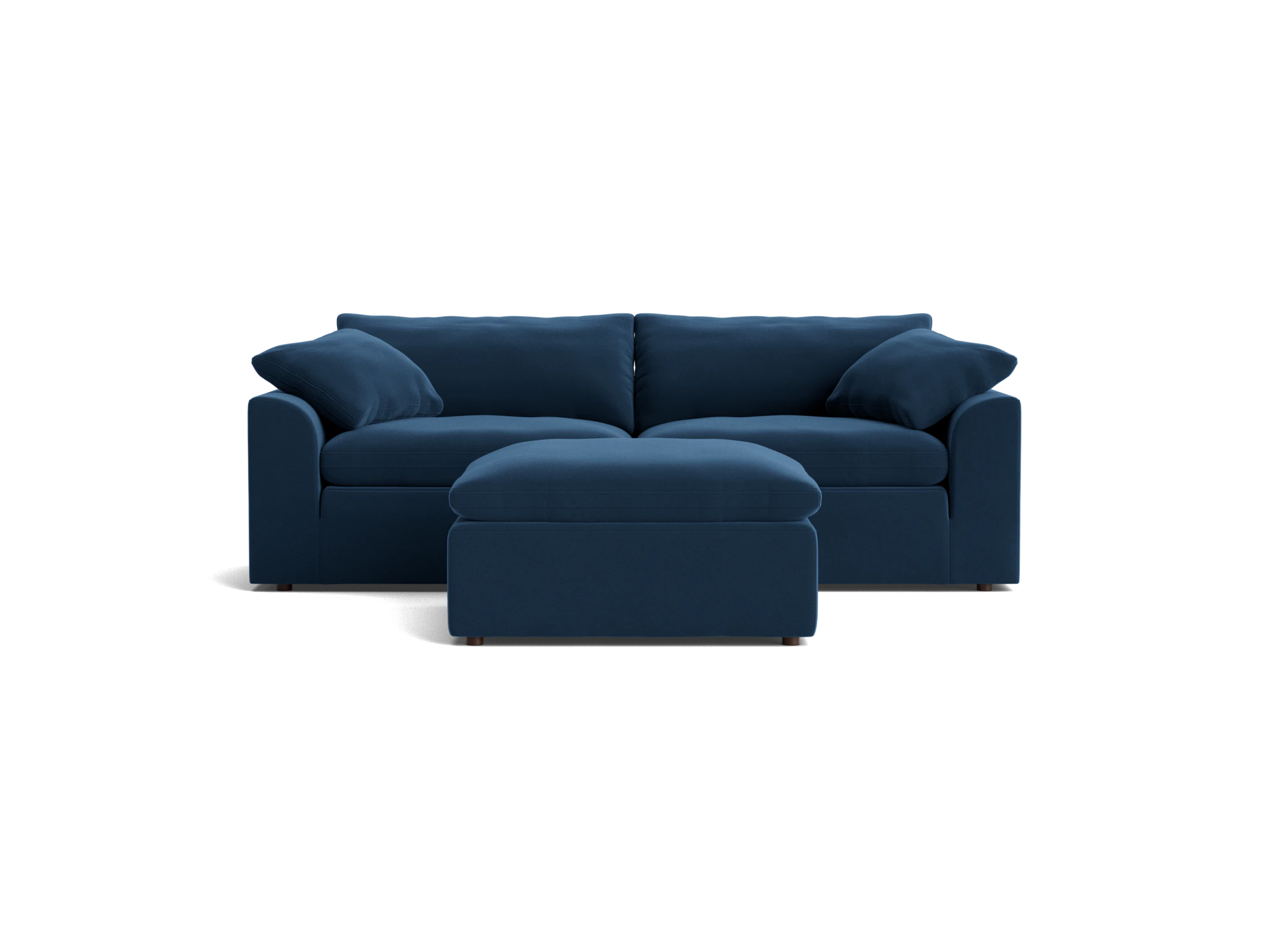 bryant sofa ottoman royale cobalt