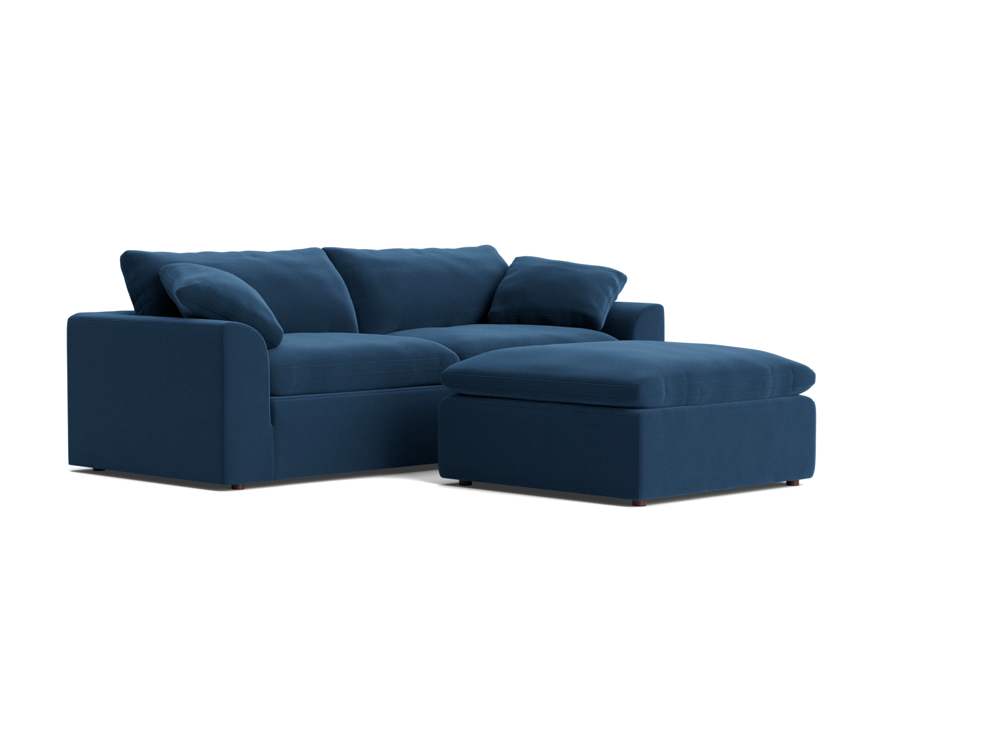 bryant sofa ottoman royale cobalt