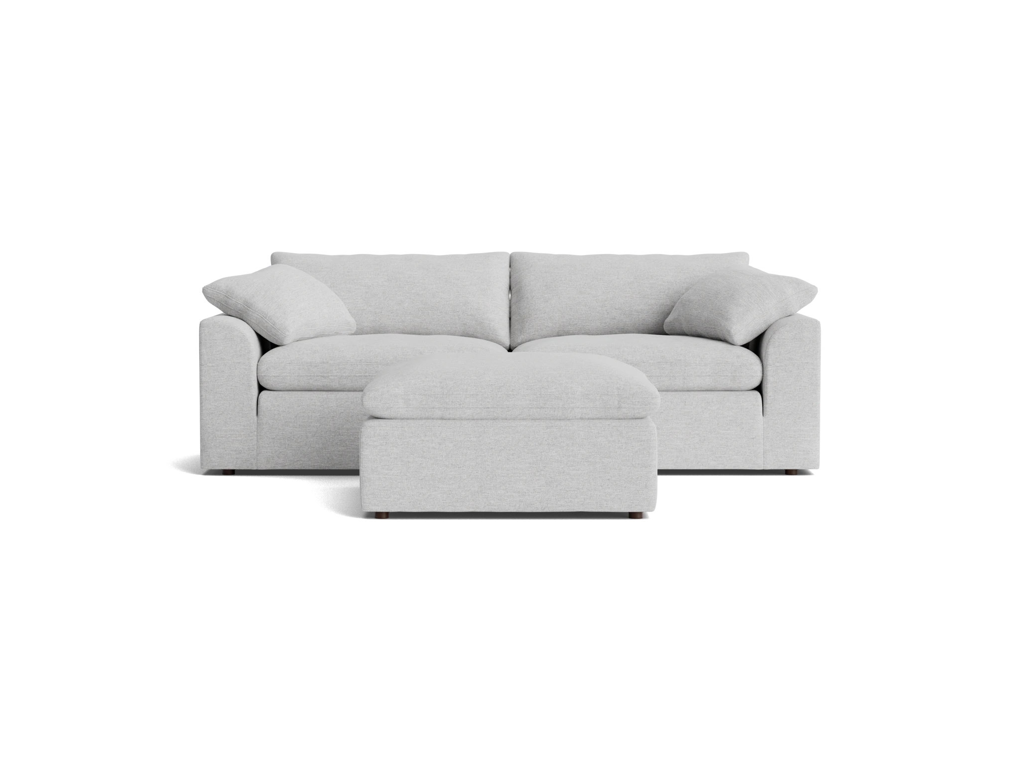 bryant sofa ottoman milo dove