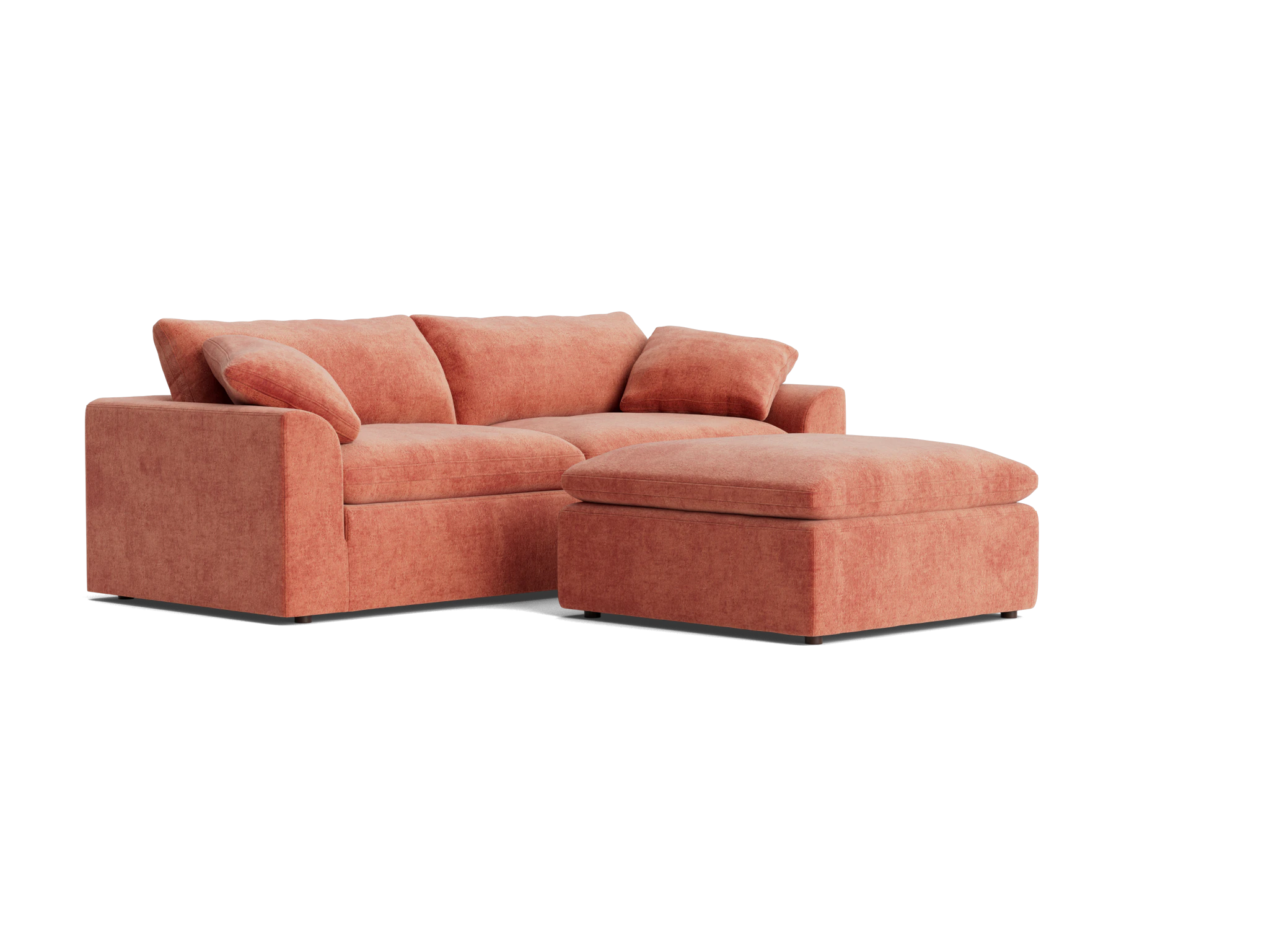 bryant sofa ottoman plush terra rose