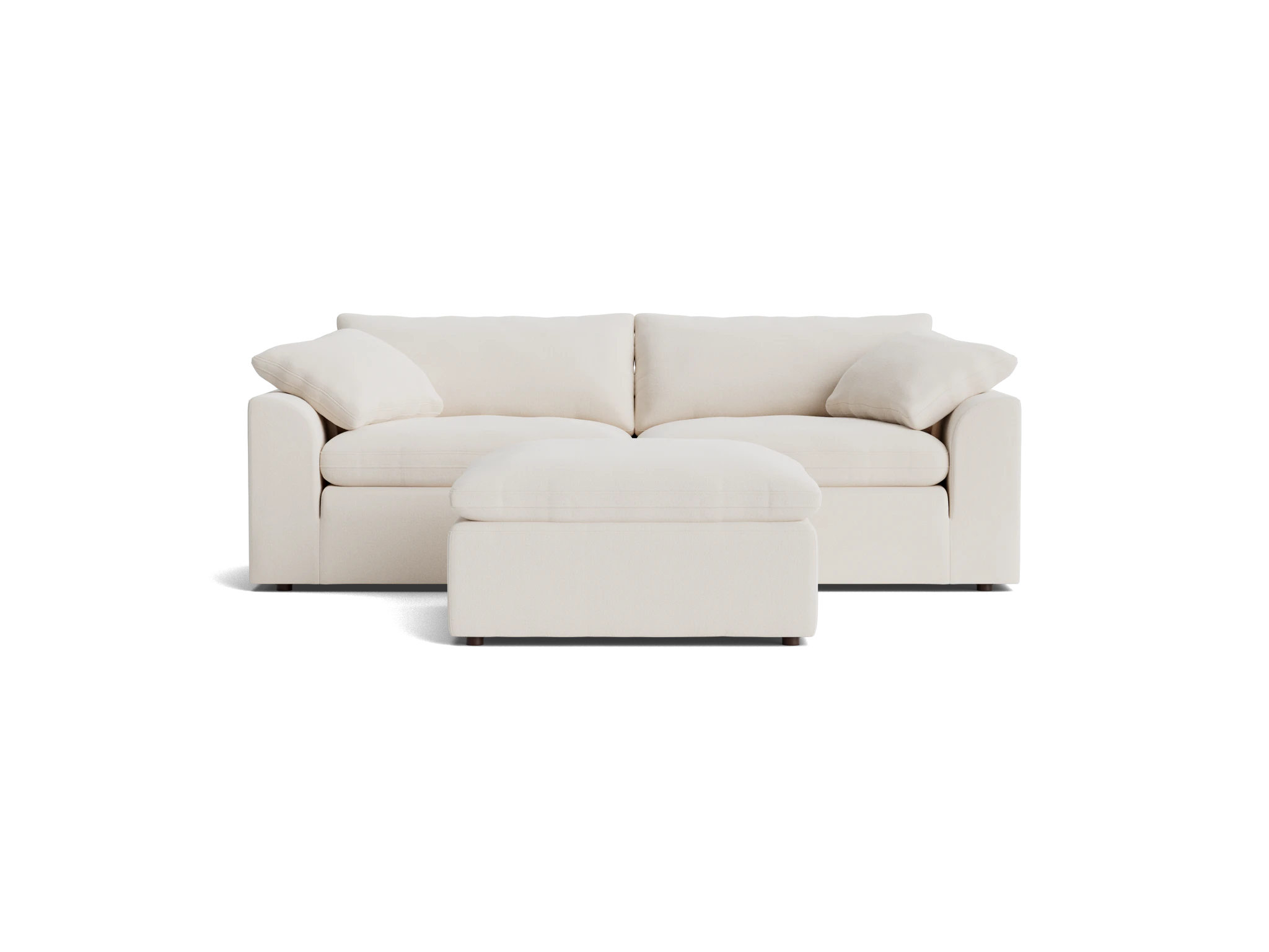 bryant sofa ottoman caspiar ivory