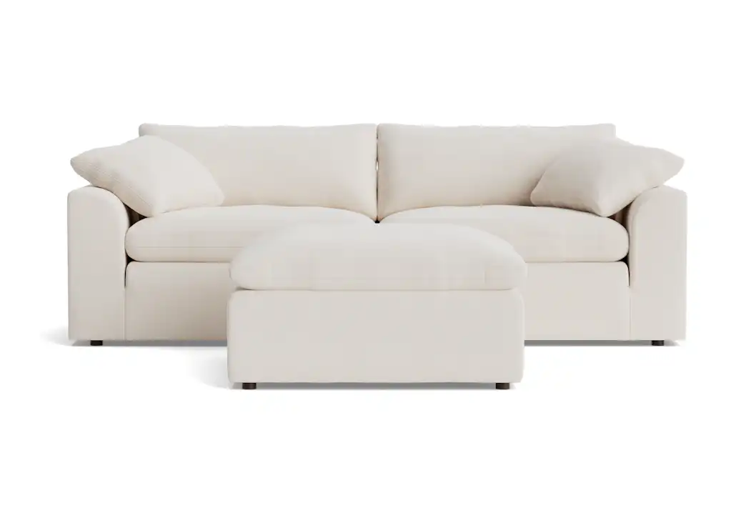 bryant sofa ottoman caspiar ivory