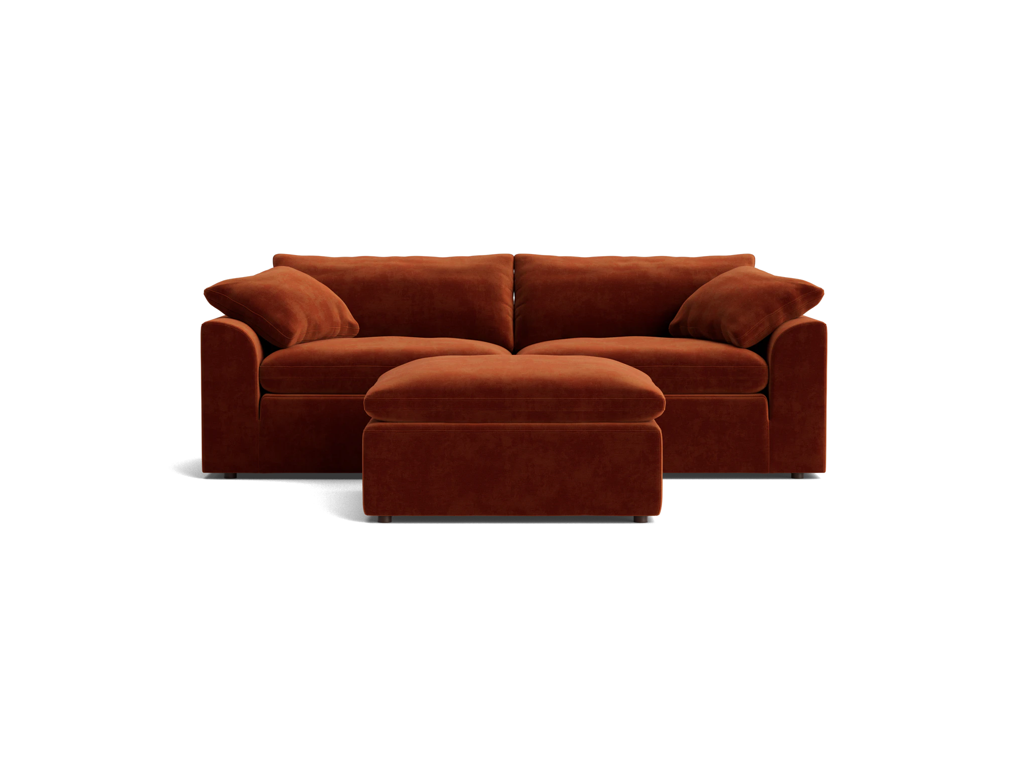 bryant sofa ottoman harper cinnamon